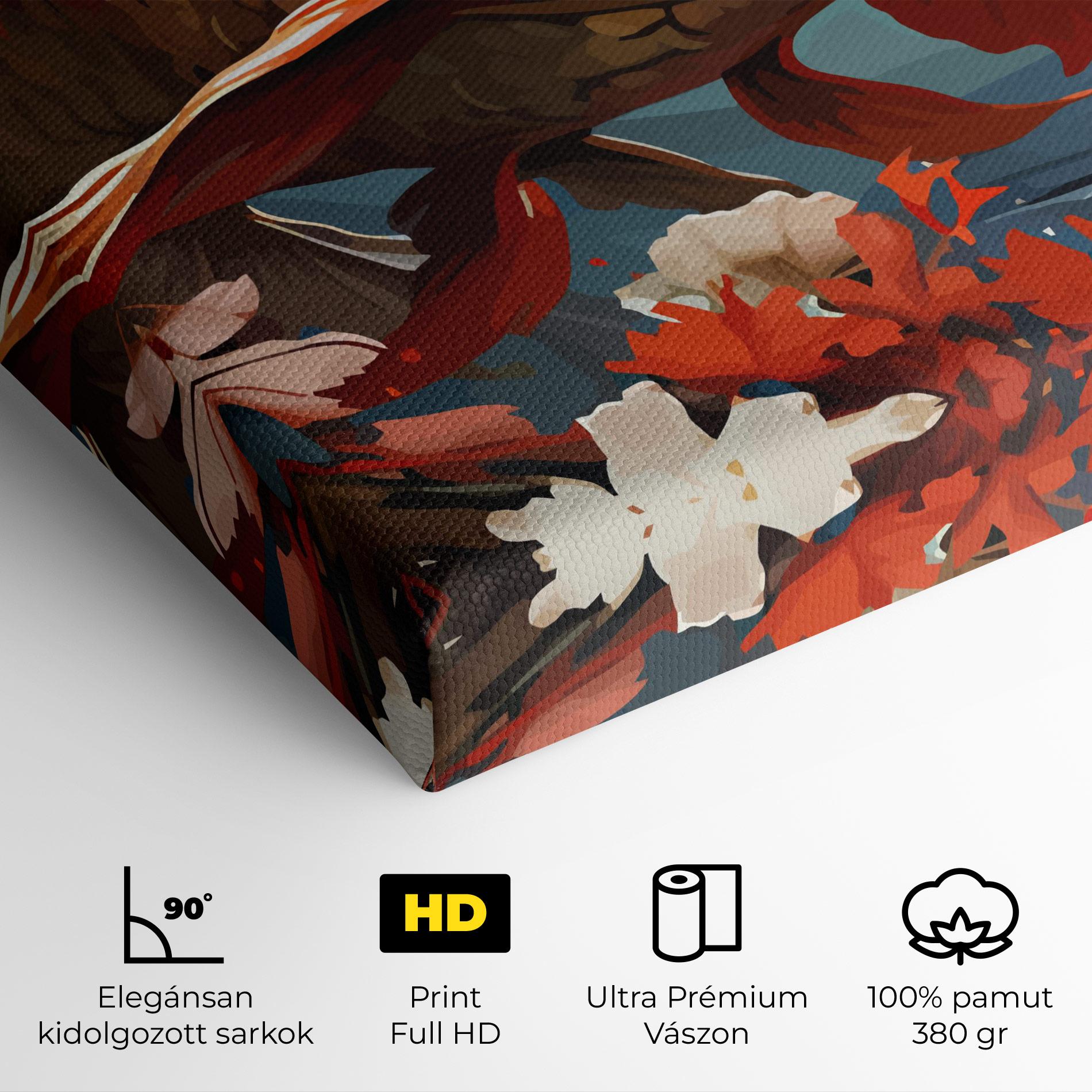 Vászonkép Orange Koi mockup 4