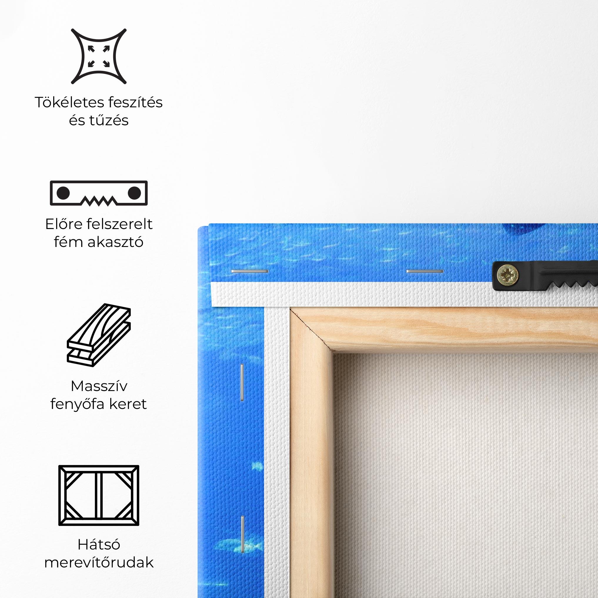 Vászonkép Aquarium Girl mockup 5