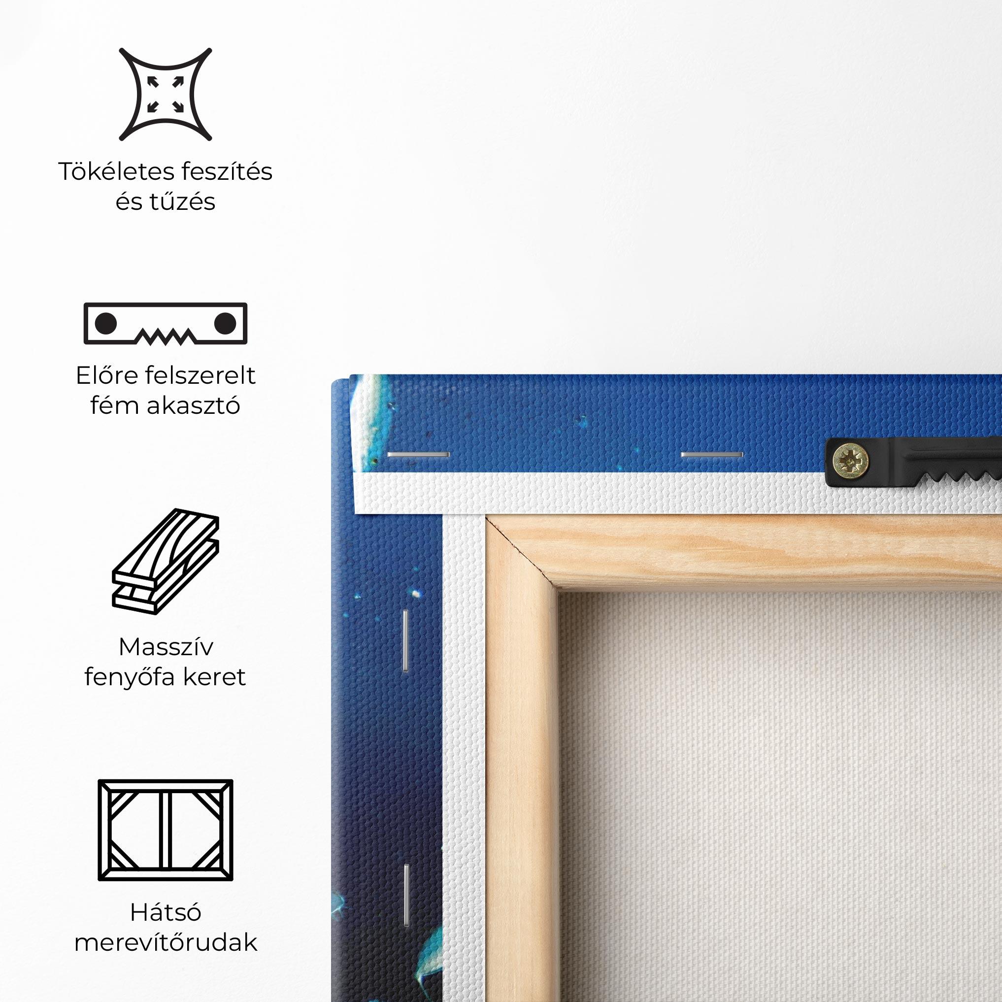 Vászonkép Bull Shark mockup 5