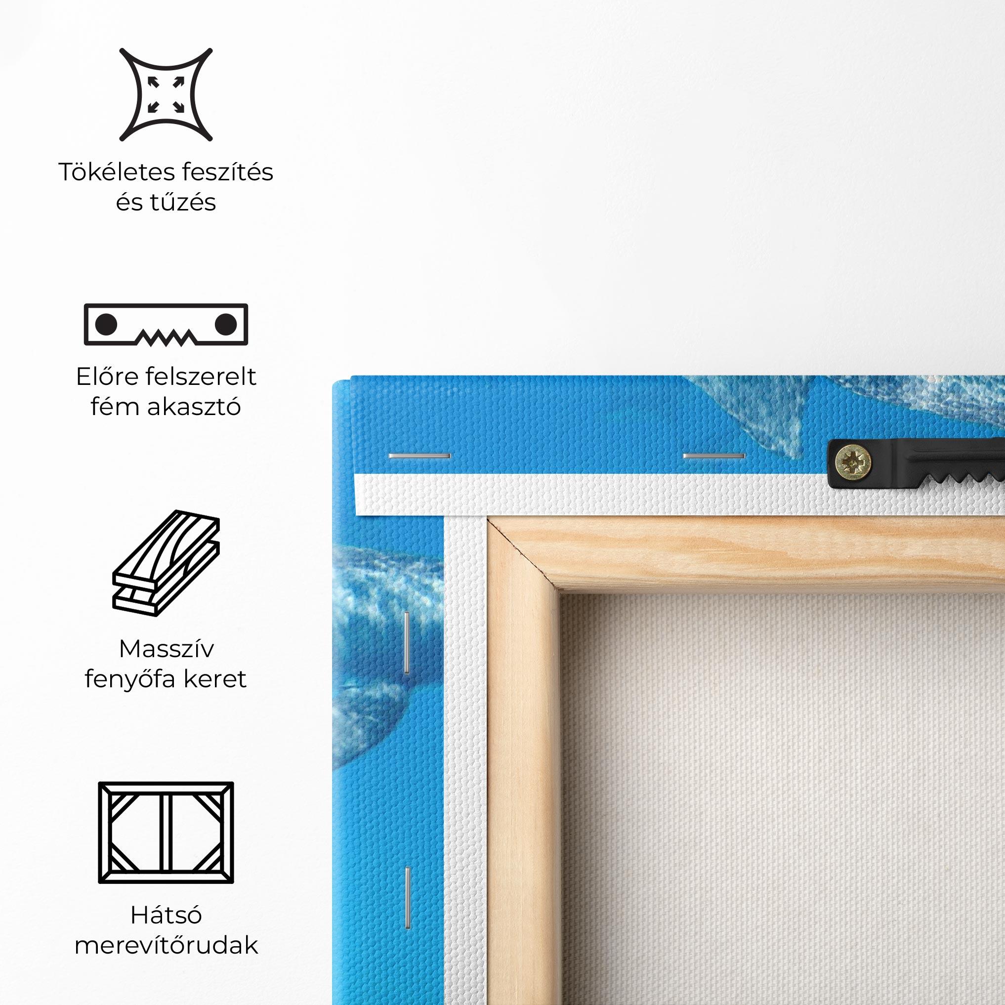 Vászonkép Family Of Dolphins mockup 5