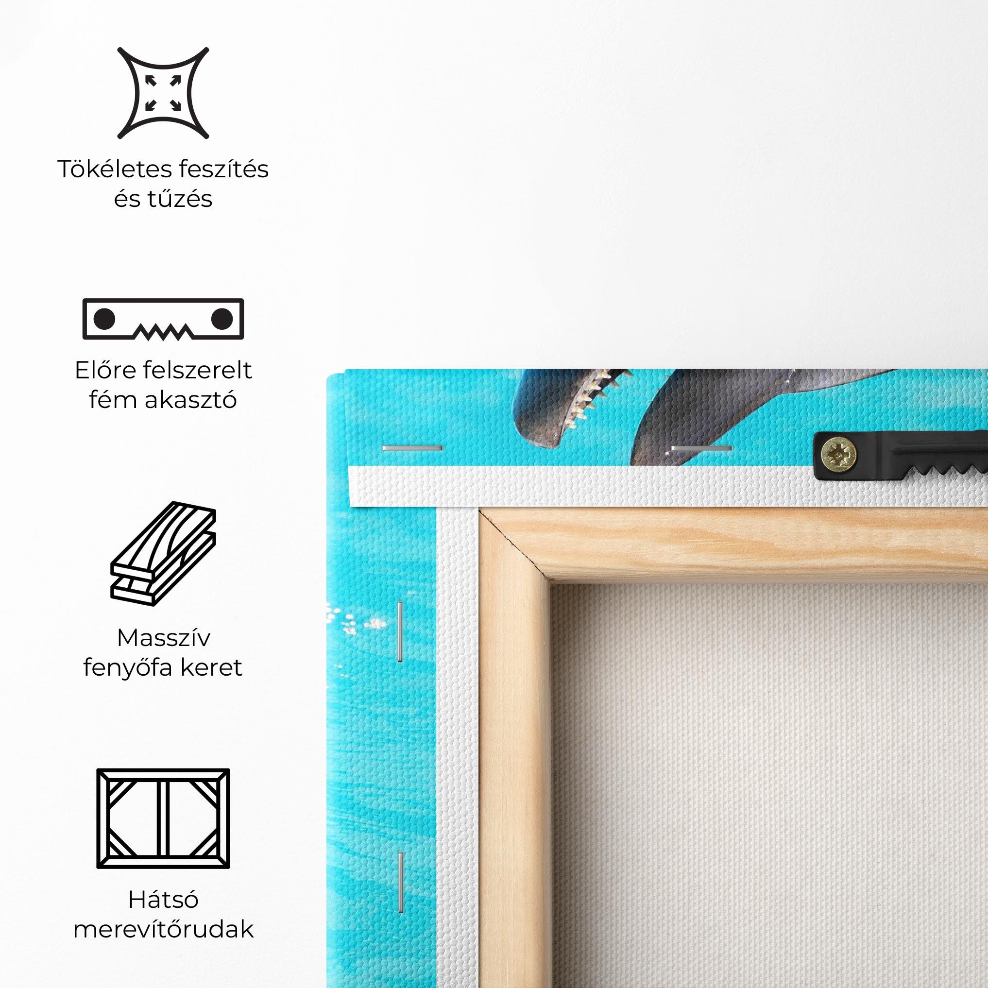 Vászonkép Trained Dolphin mockup 5