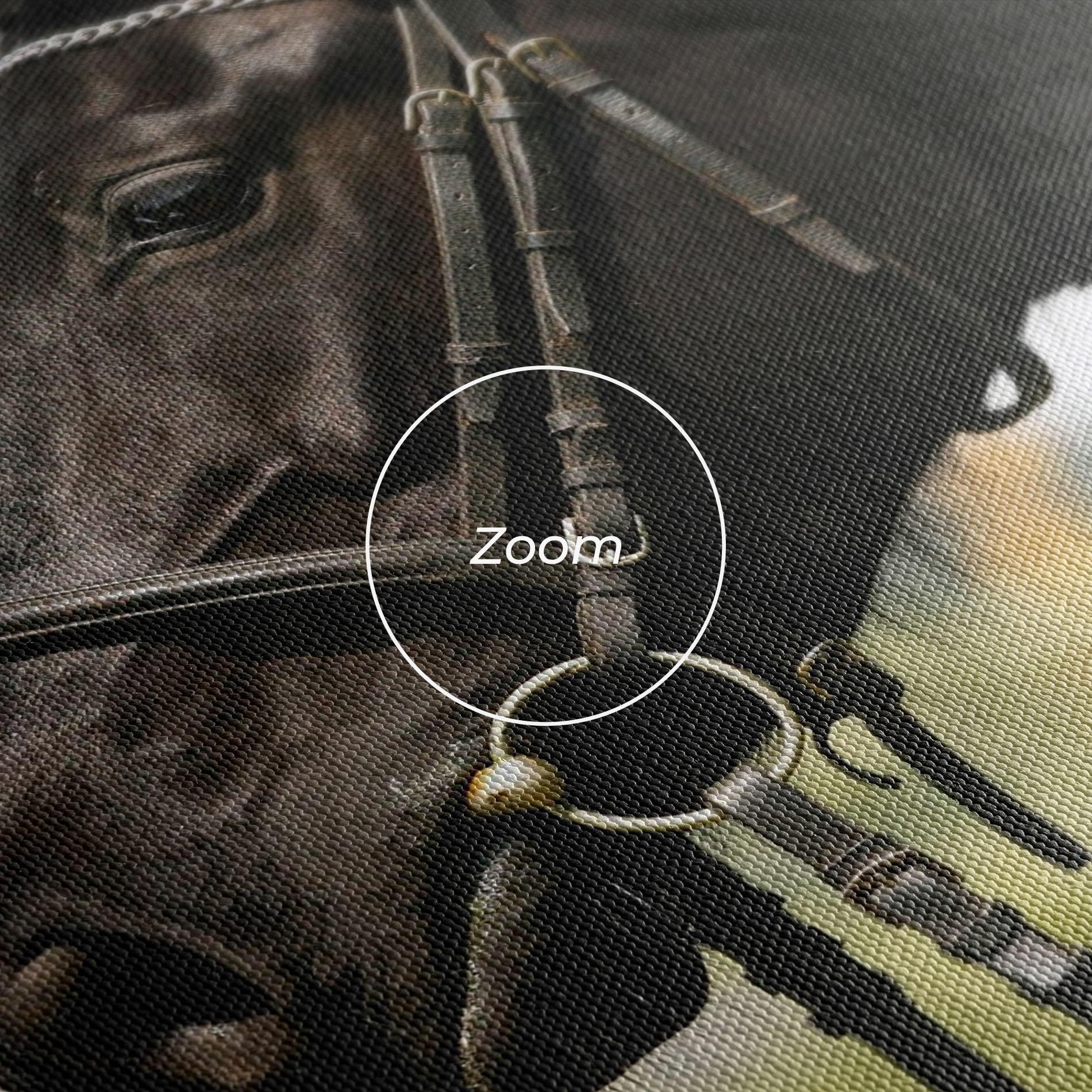 Vászonkép Big Ear Horse mockup 3