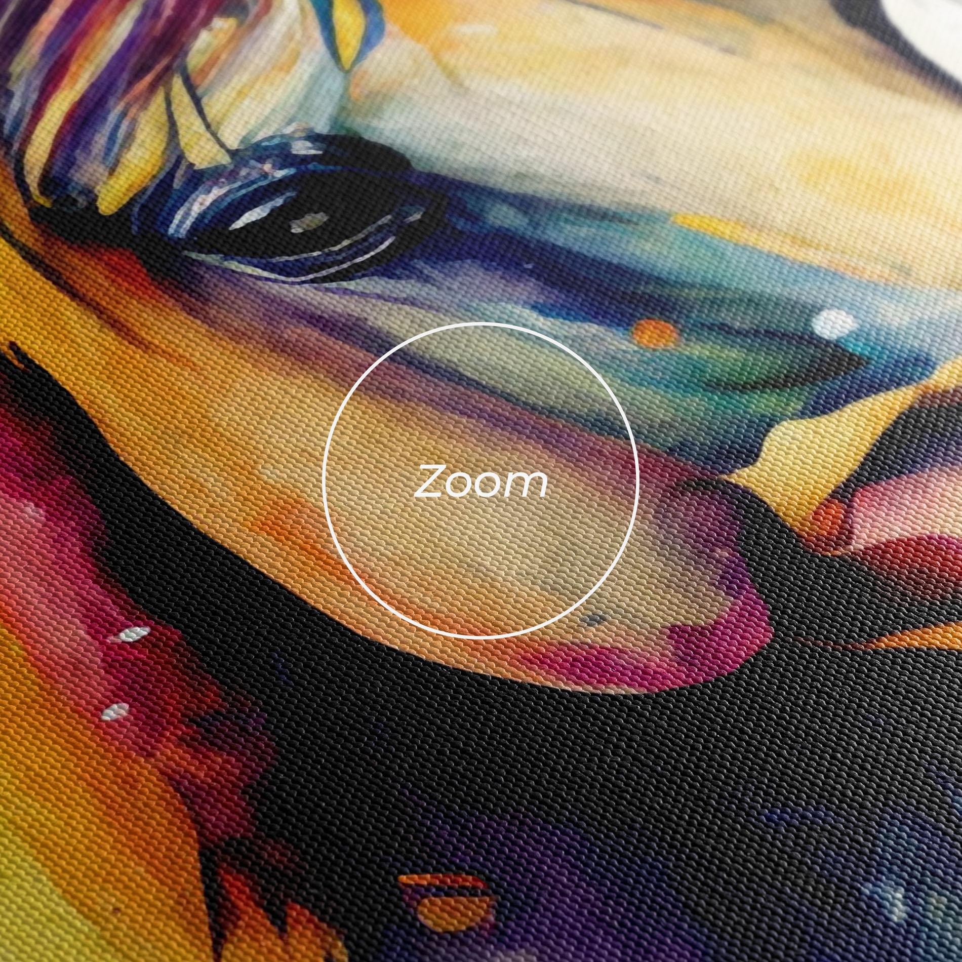 Vászonkép Colorful Horse mockup 3