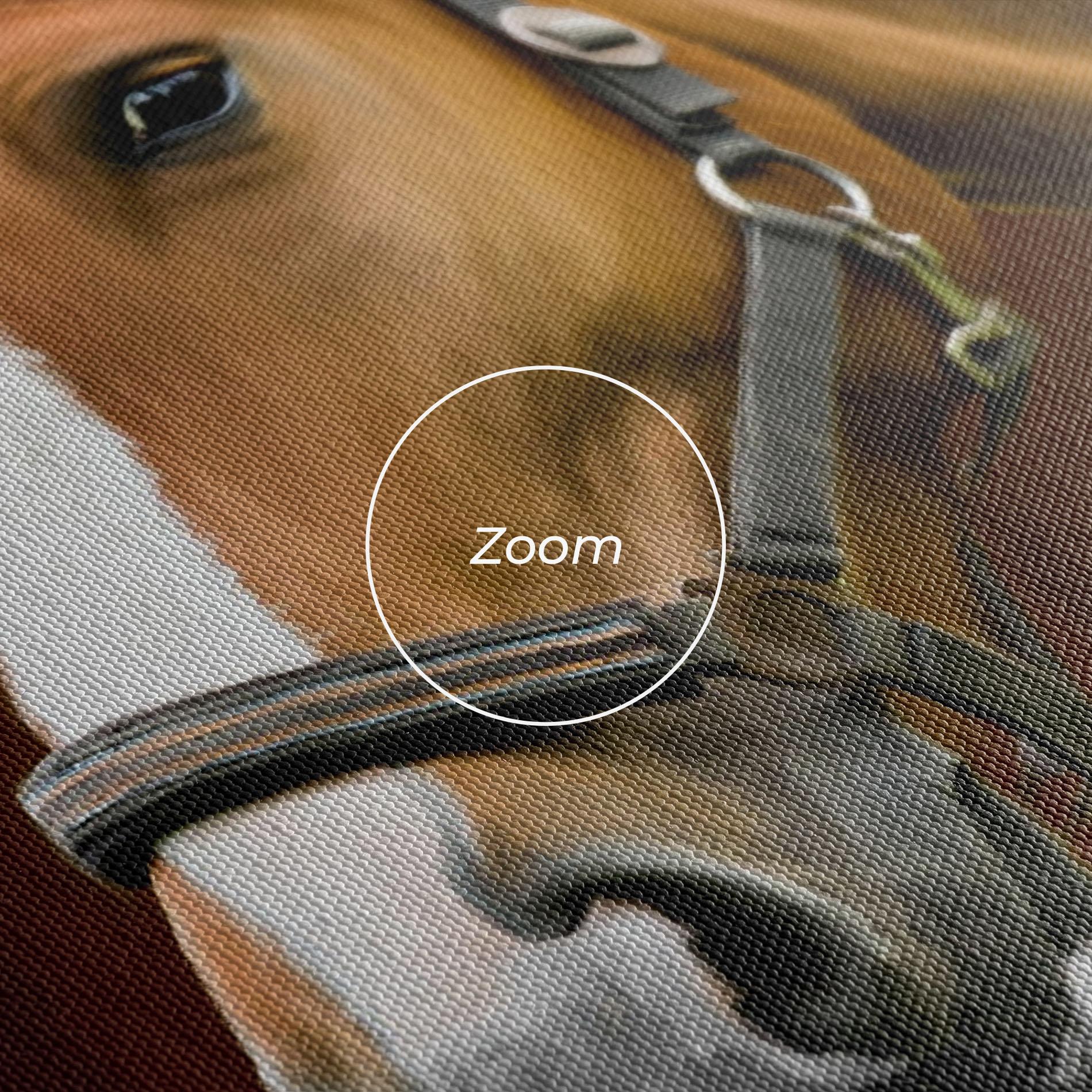 Vászonkép Digital Painted Horse mockup 3