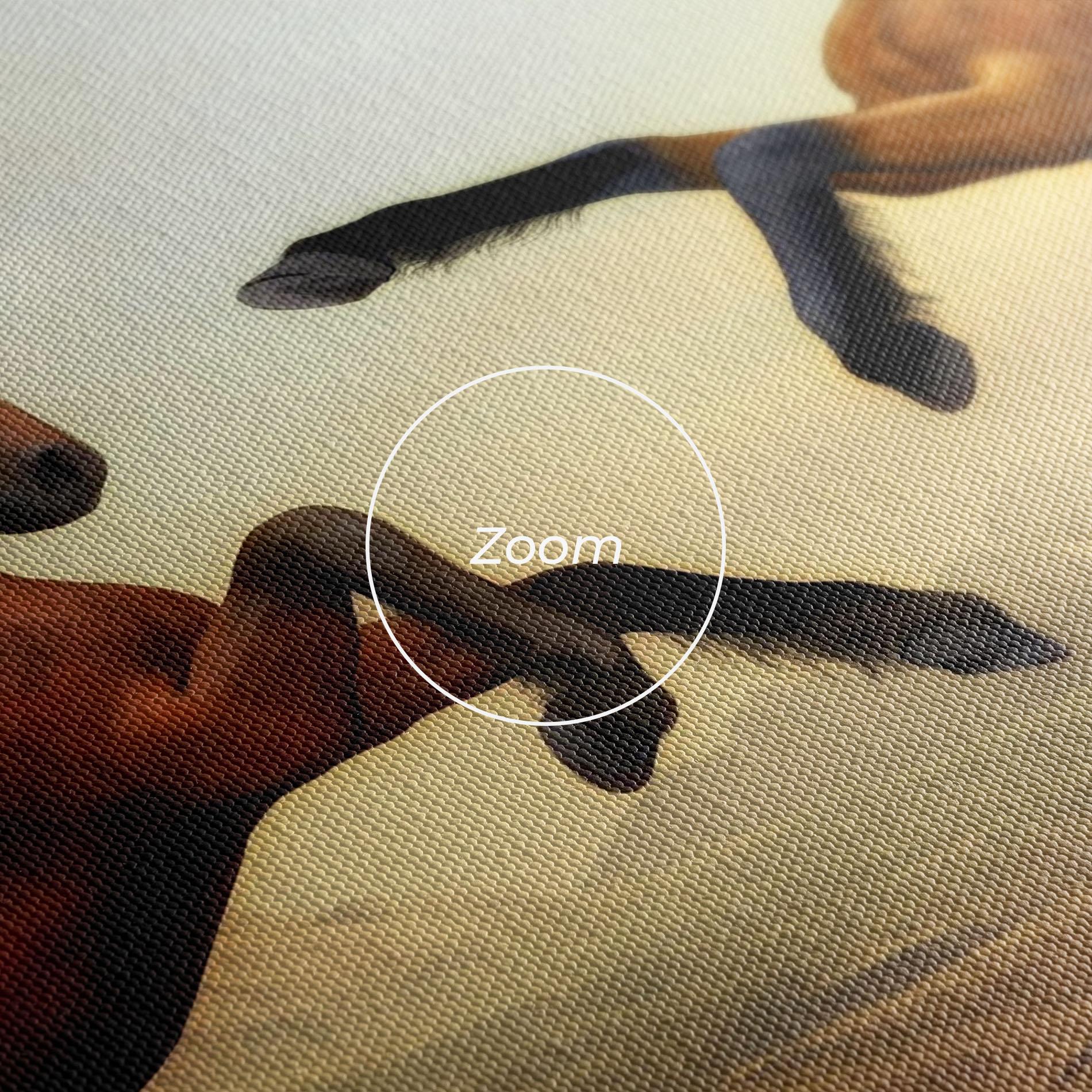 Vászonkép Two Horses mockup 3