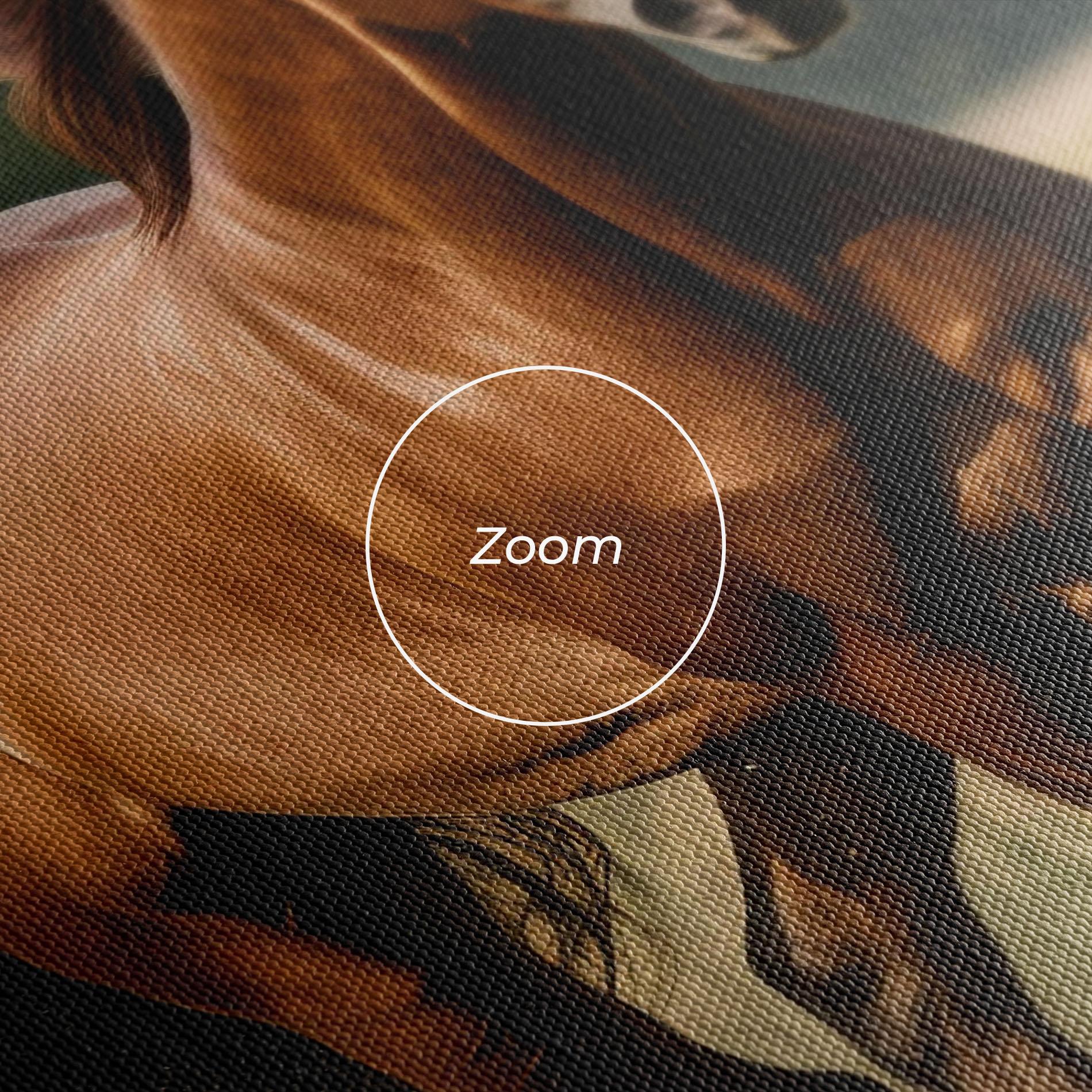Vászonkép Wild Horse Running mockup 3