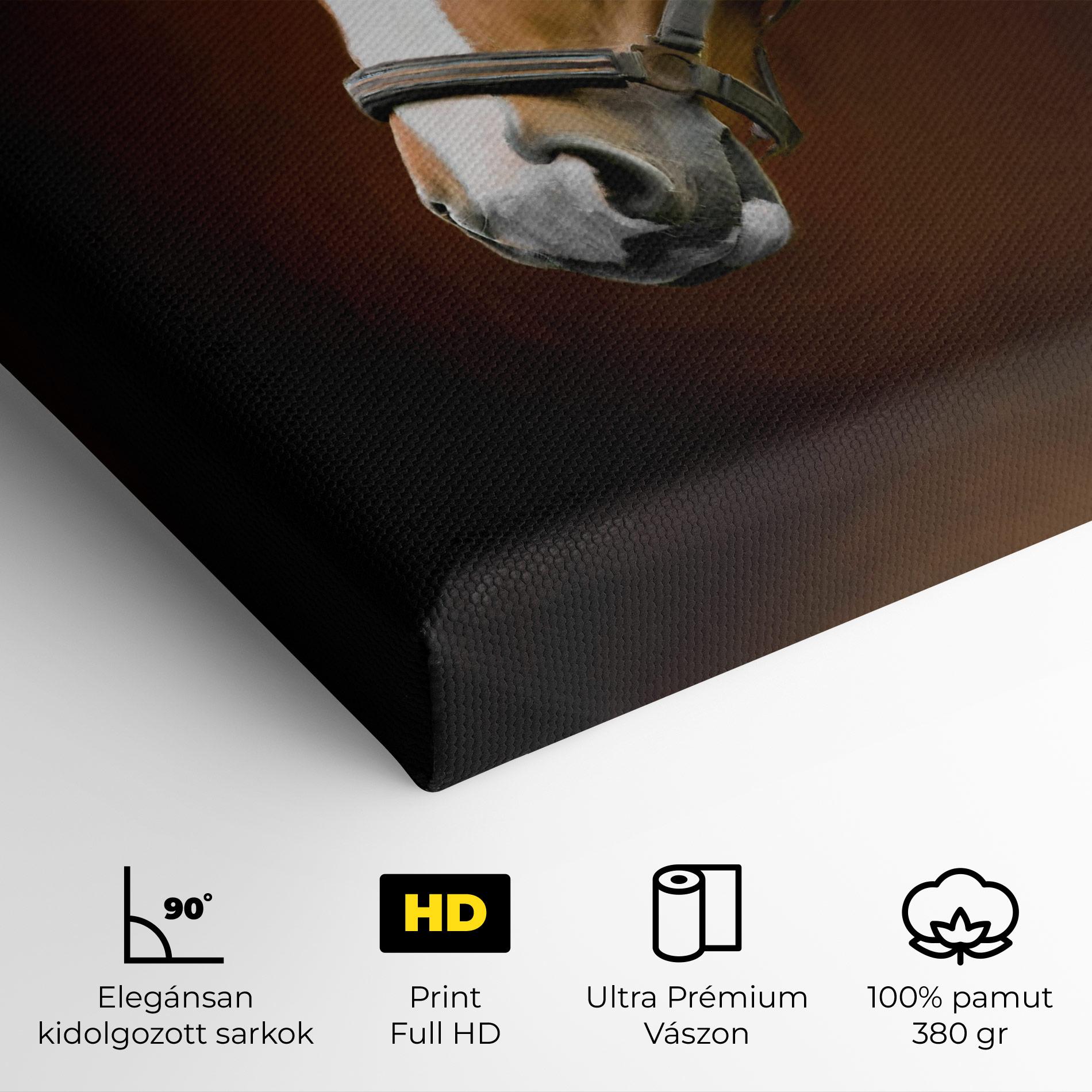 Vászonkép Digital Painted Horse mockup 4