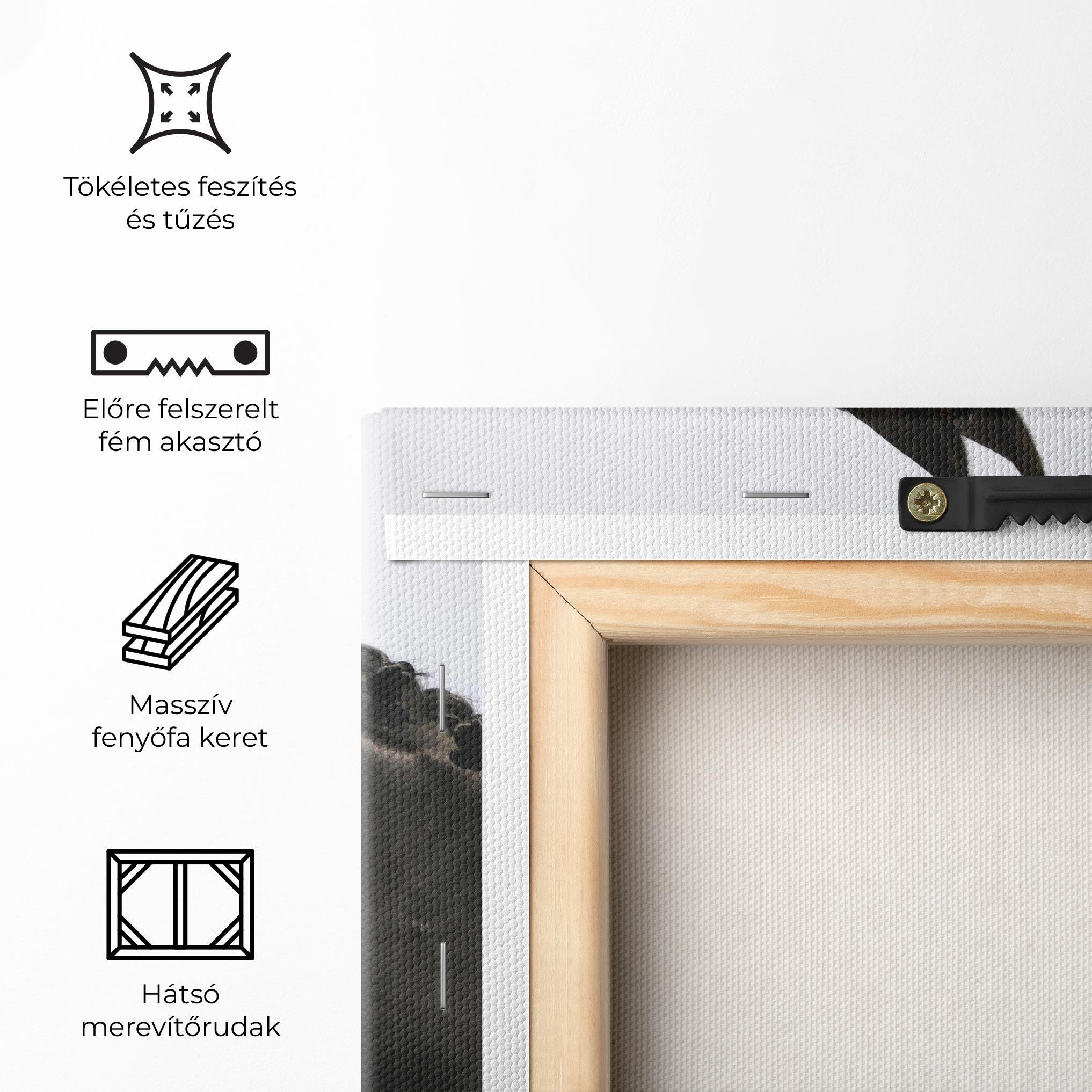 Vászonkép Big Ear Horse mockup 5