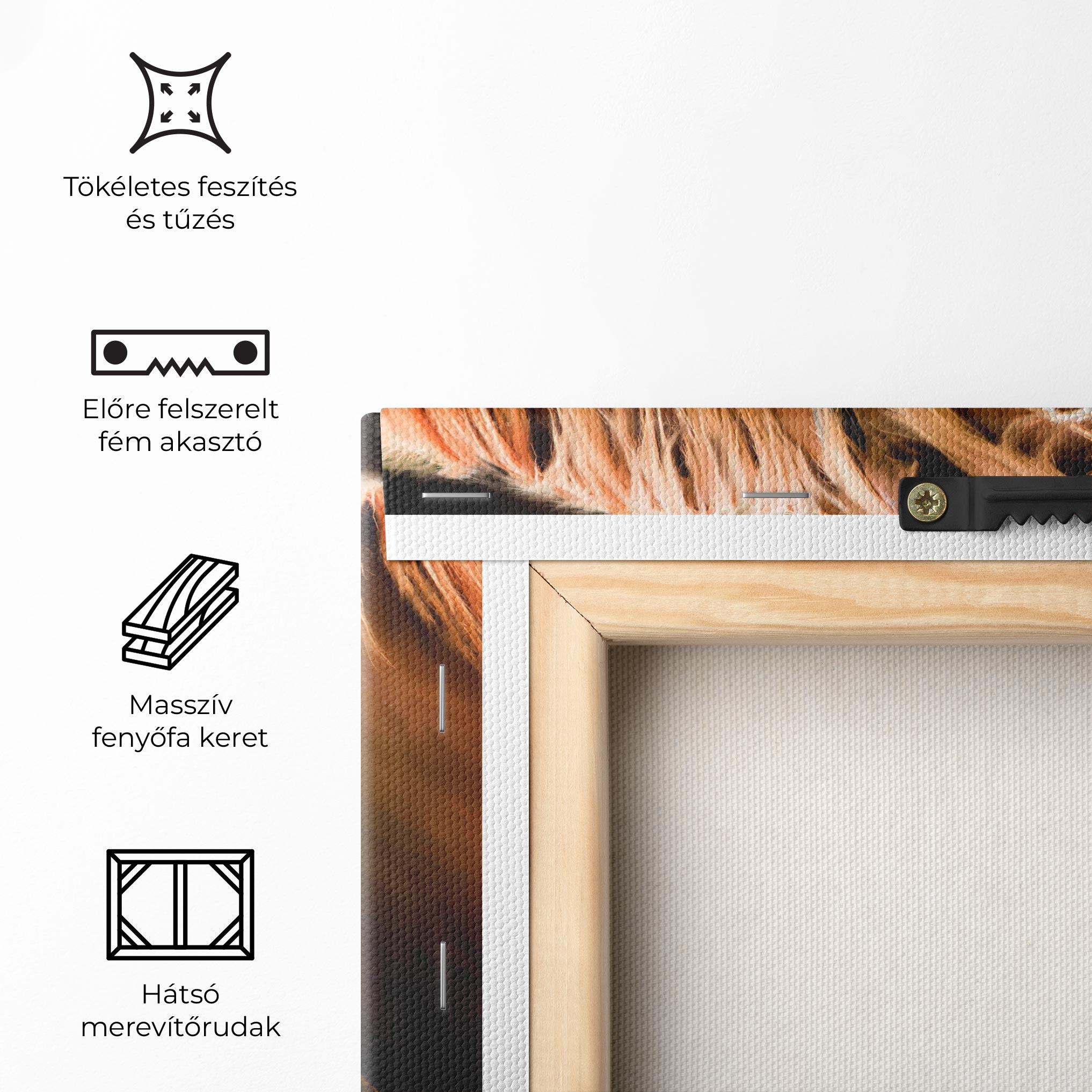 Vászonkép Digital Painted Horse mockup 5