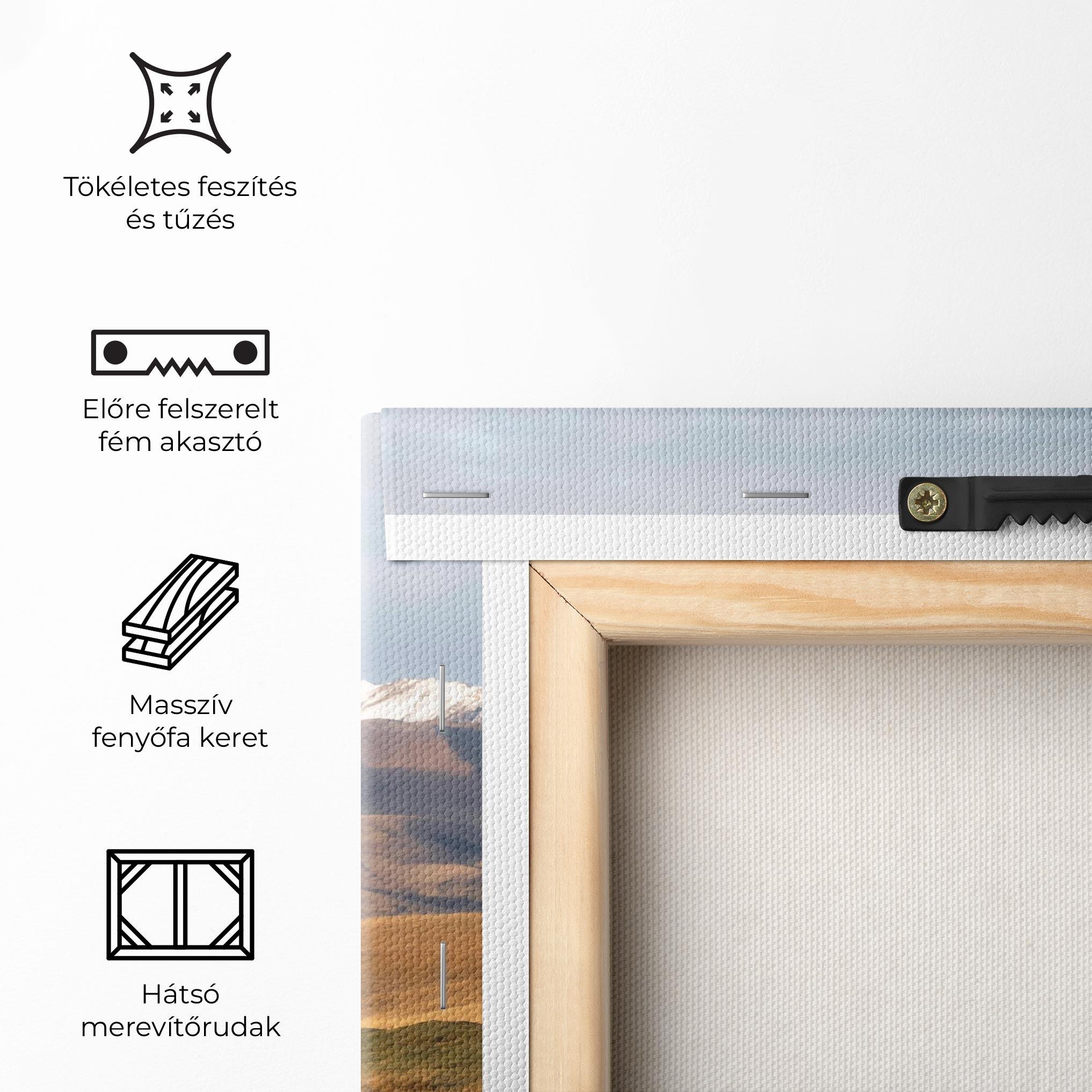 Vászonkép Mountain Horses mockup 5