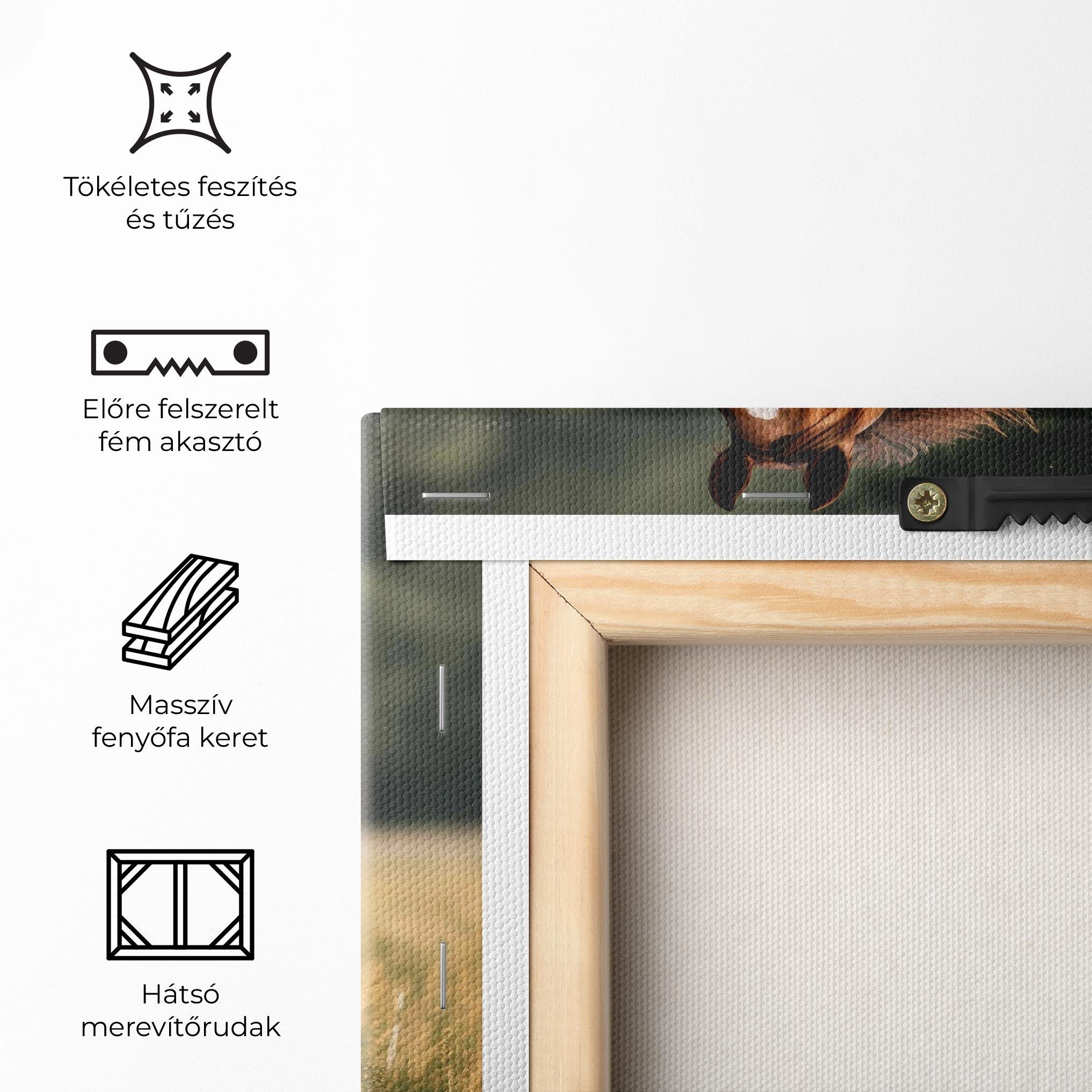Vászonkép Wild Horse Running mockup 5