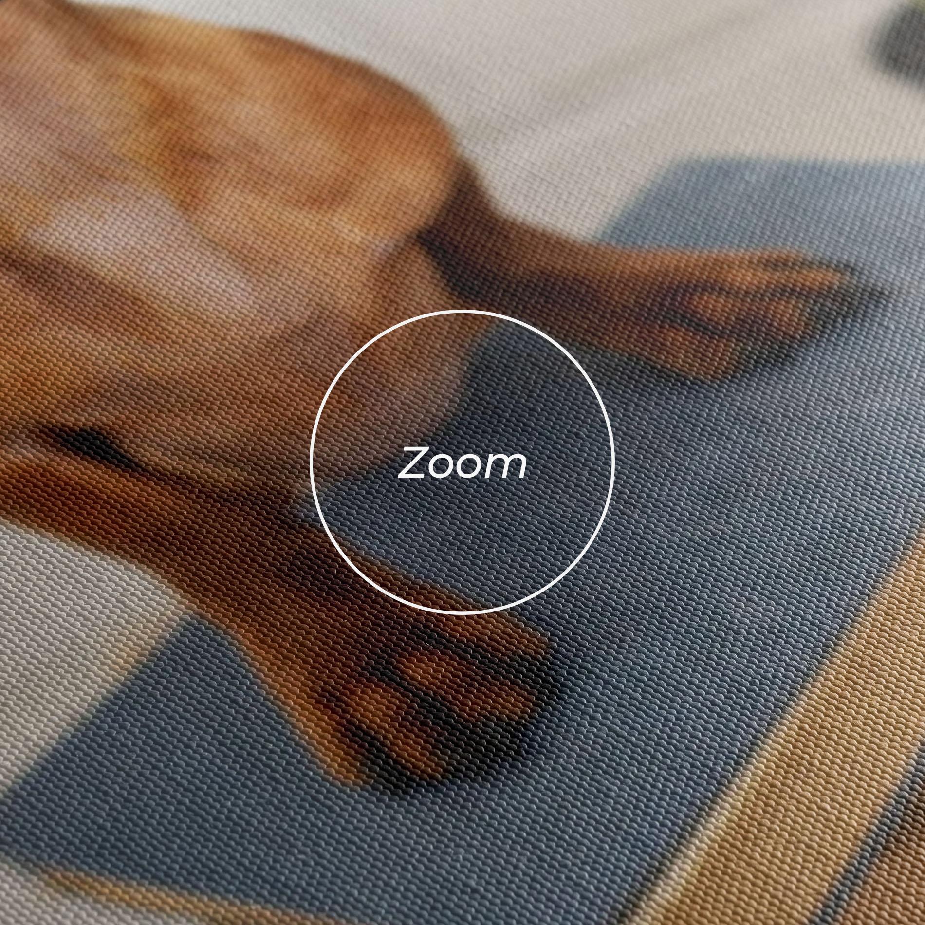 Vászonkép Books Cute Dog mockup 3