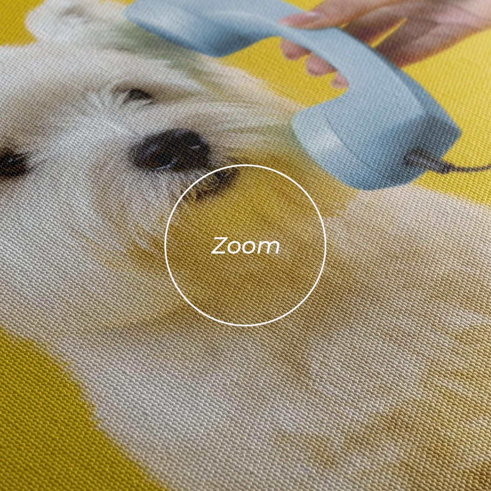Vászonkép Cute Little Dog mockup 3