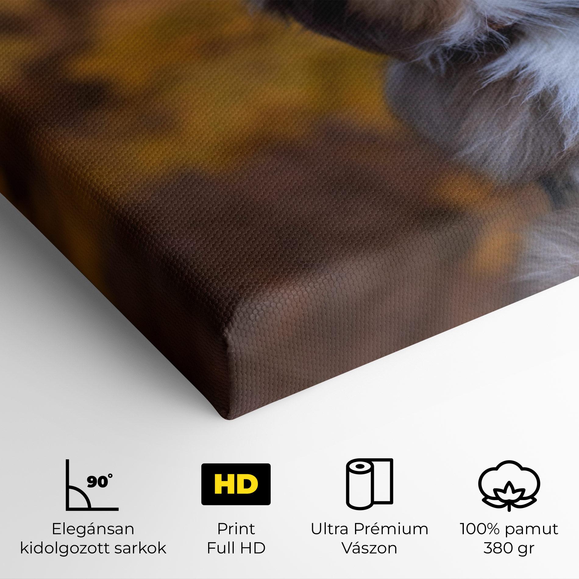 Vászonkép Coffee Brown Dog mockup 4