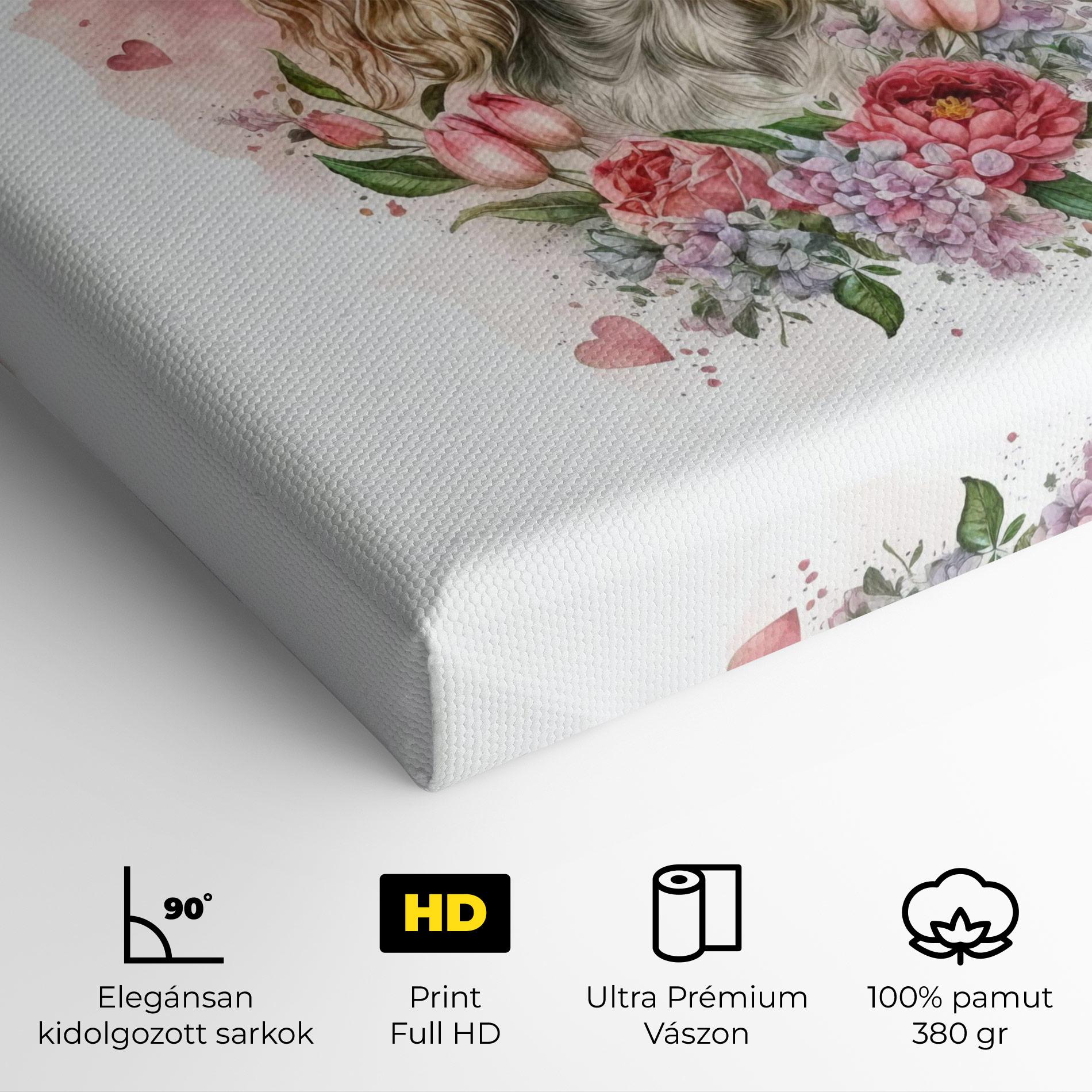 Vászonkép Cute Little Cocker mockup 4