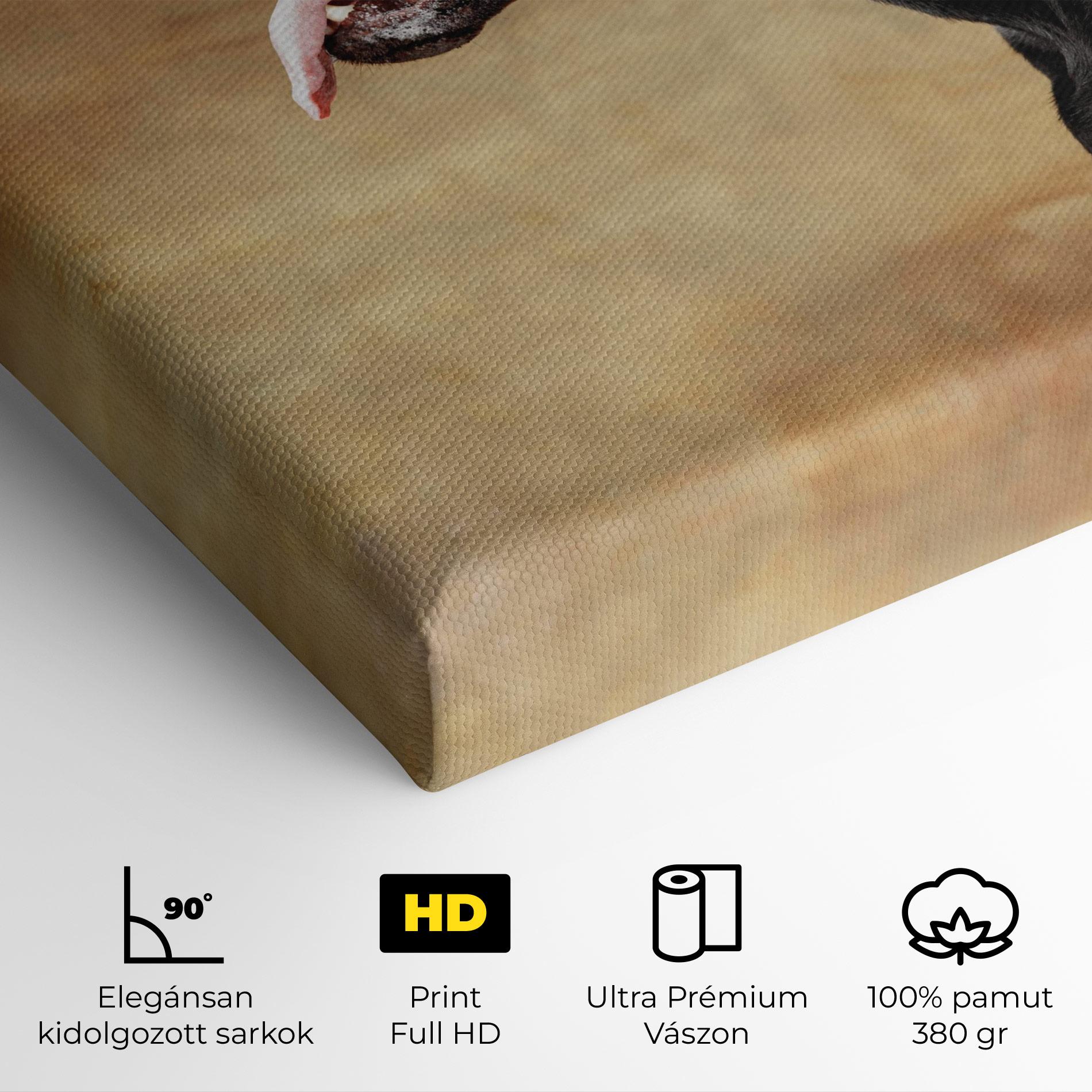 Vászonkép Doberman Pinscher mockup 4