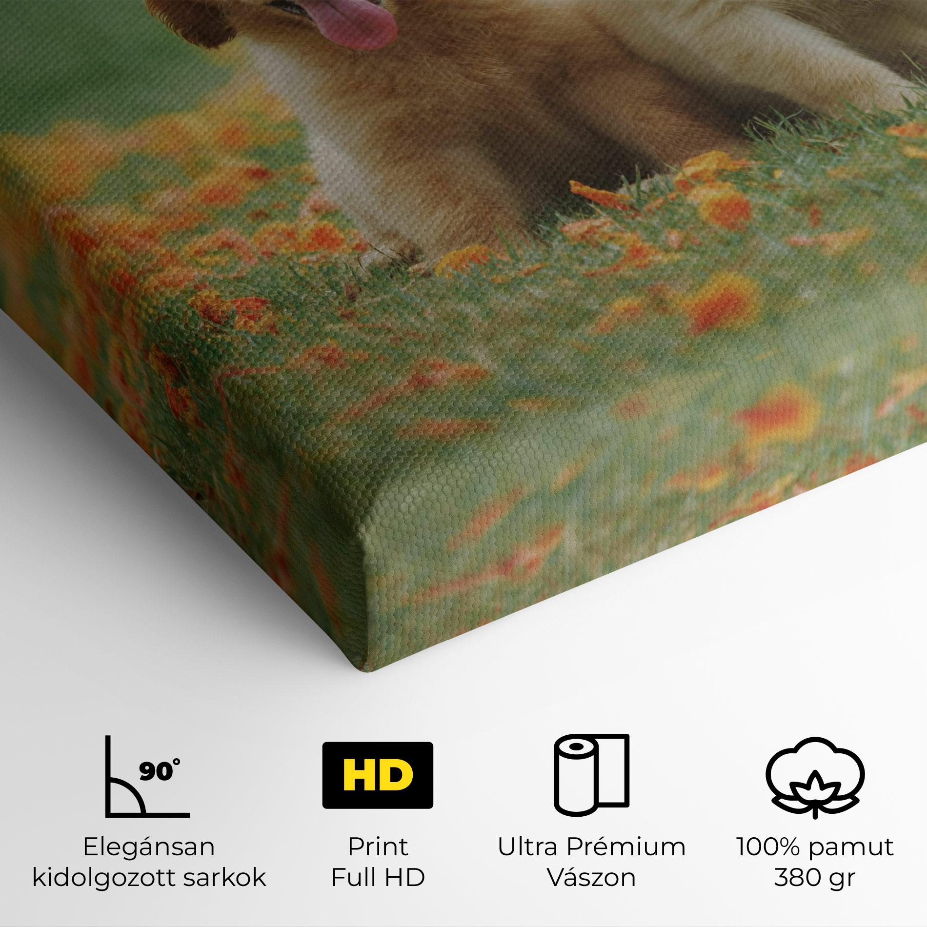 Vászonkép Happy Dogs mockup 4