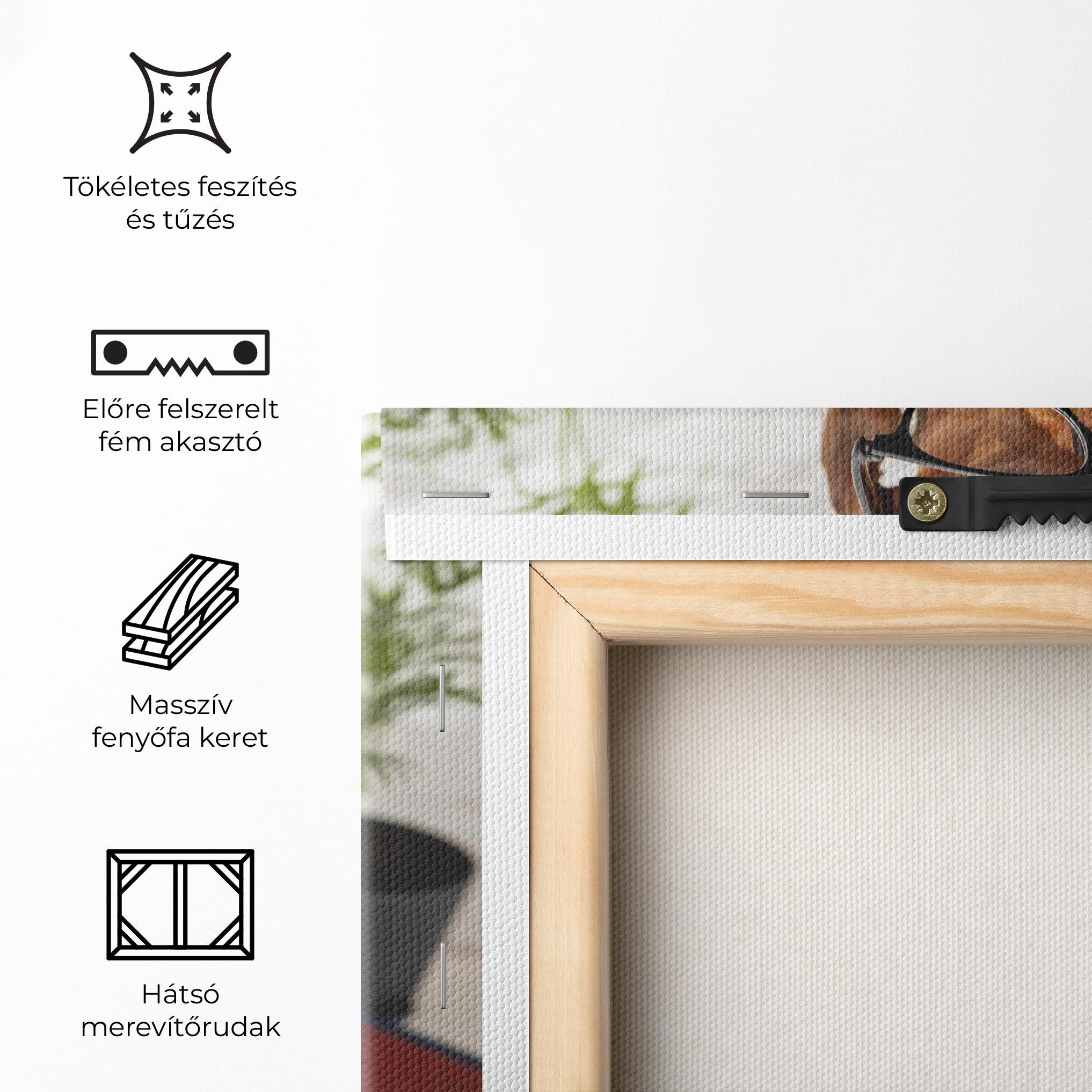 Vászonkép Books Cute Dog mockup 5