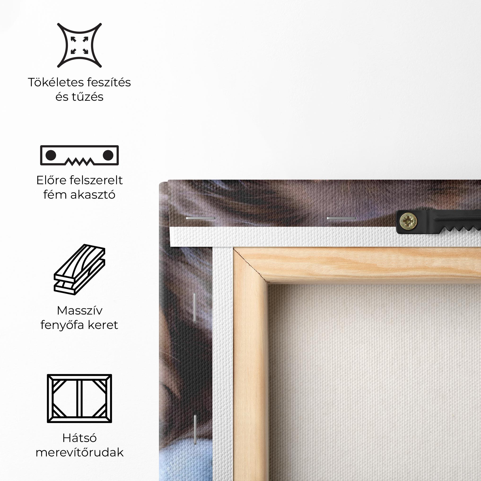 Vászonkép Coffee Brown Dog mockup 5