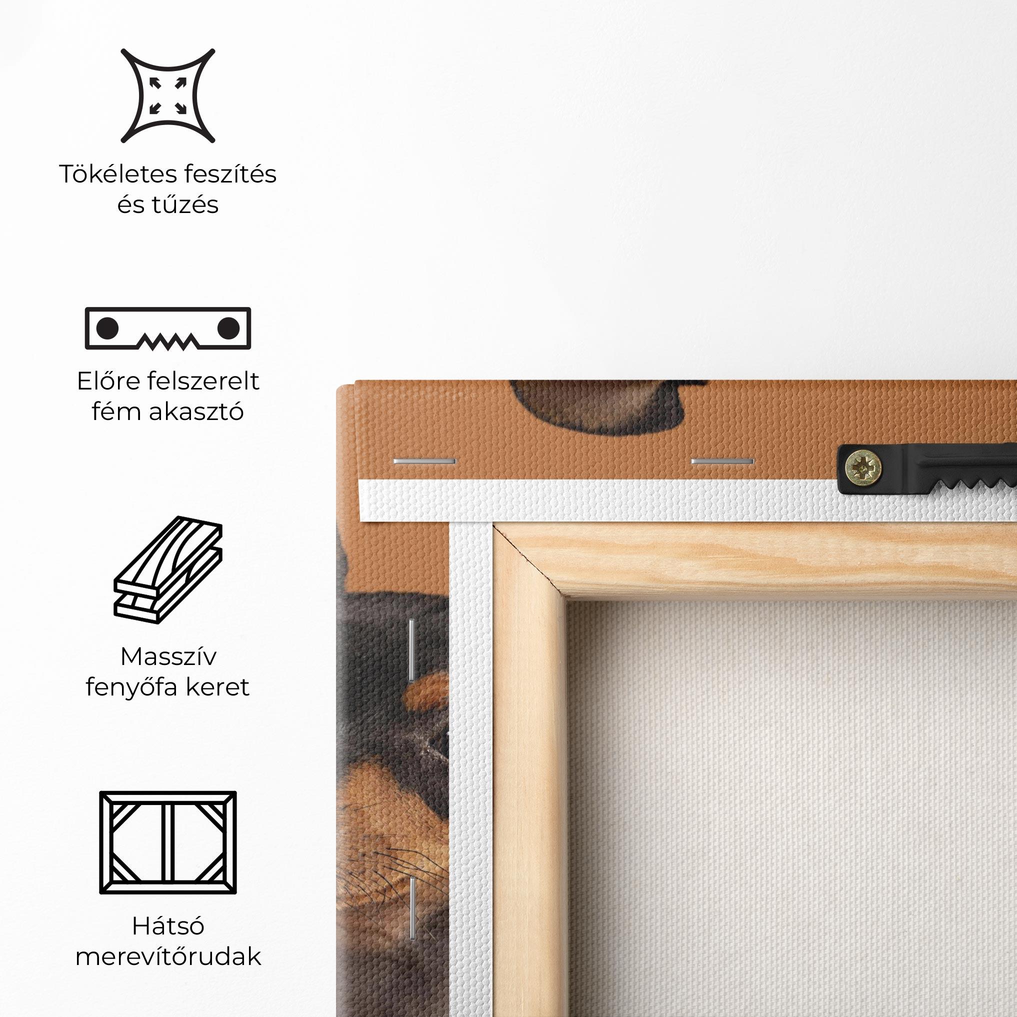 Vászonkép Cute Dog Portrait mockup 5