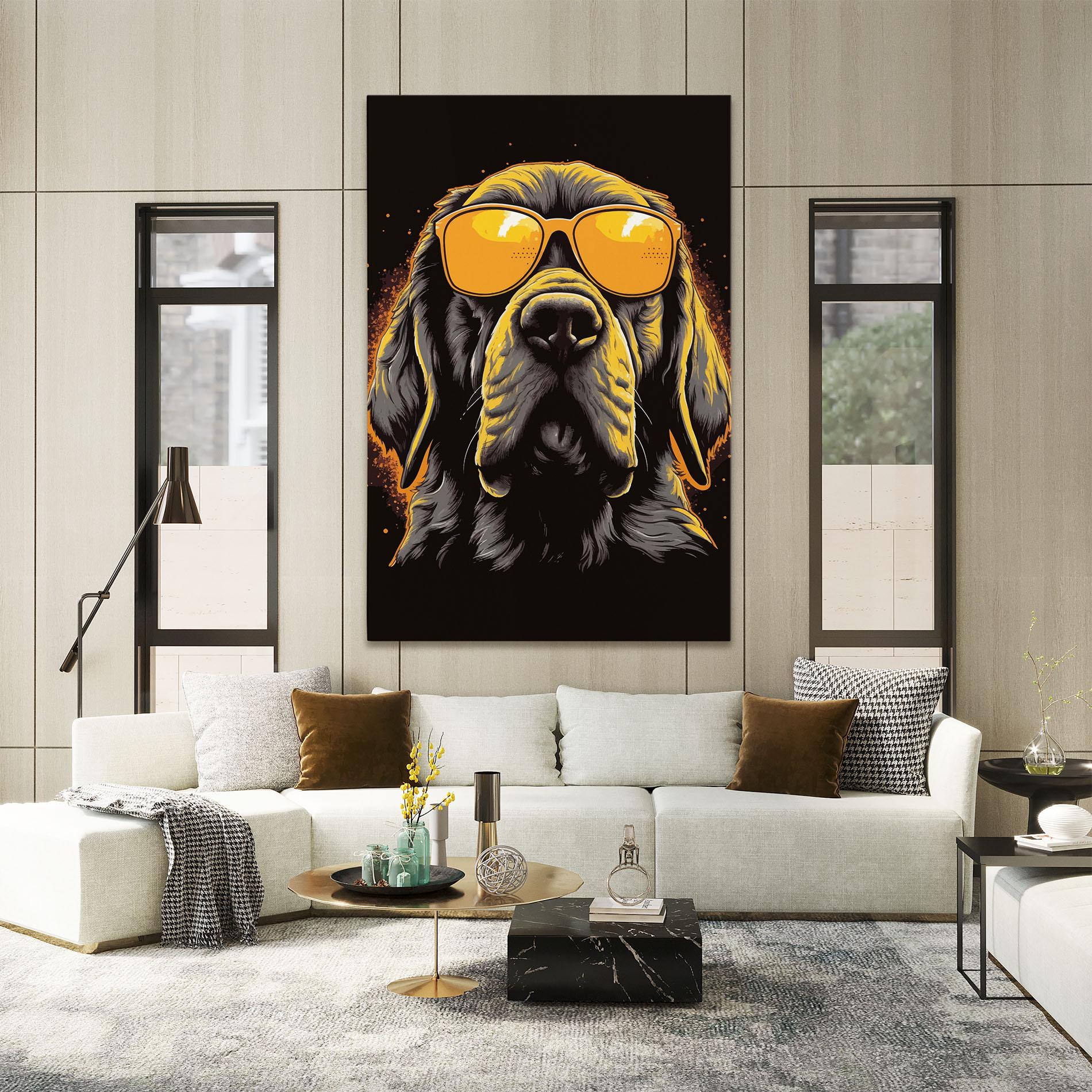 Vászonkép Coolest Dog mockup 2