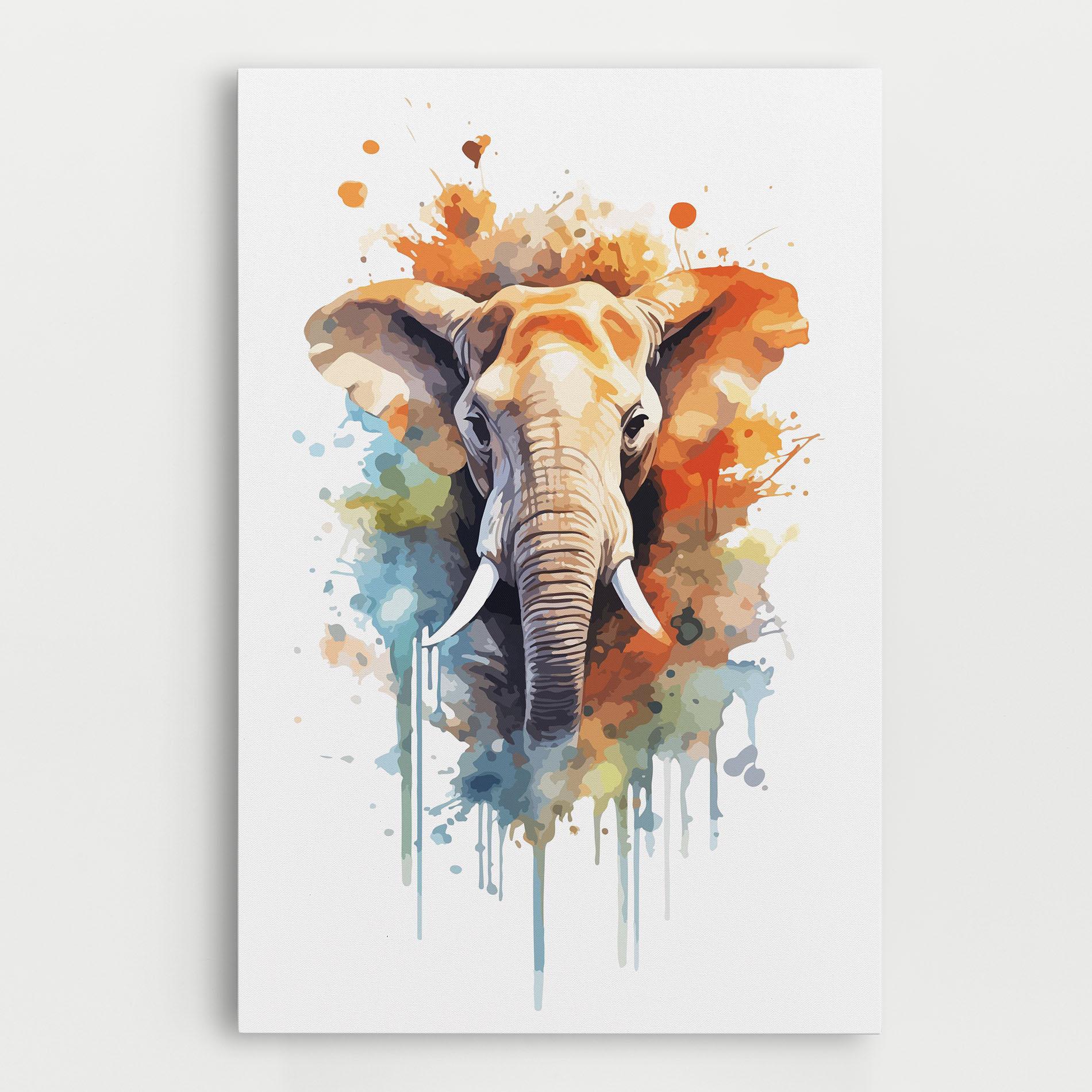 Vászonkép Safari Animal Art mockup 0