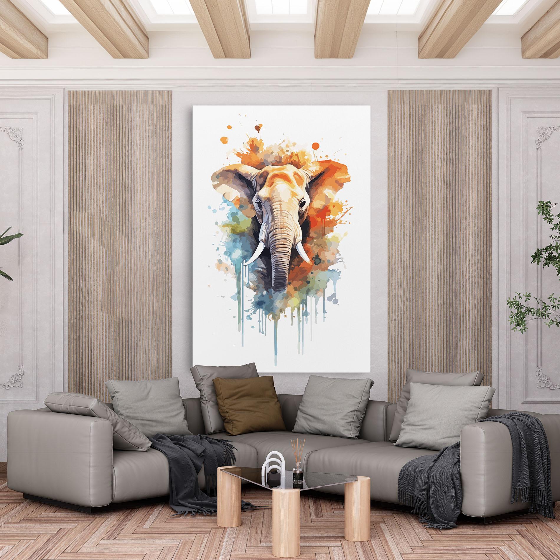 Vászonkép Safari Animal Art mockup 6