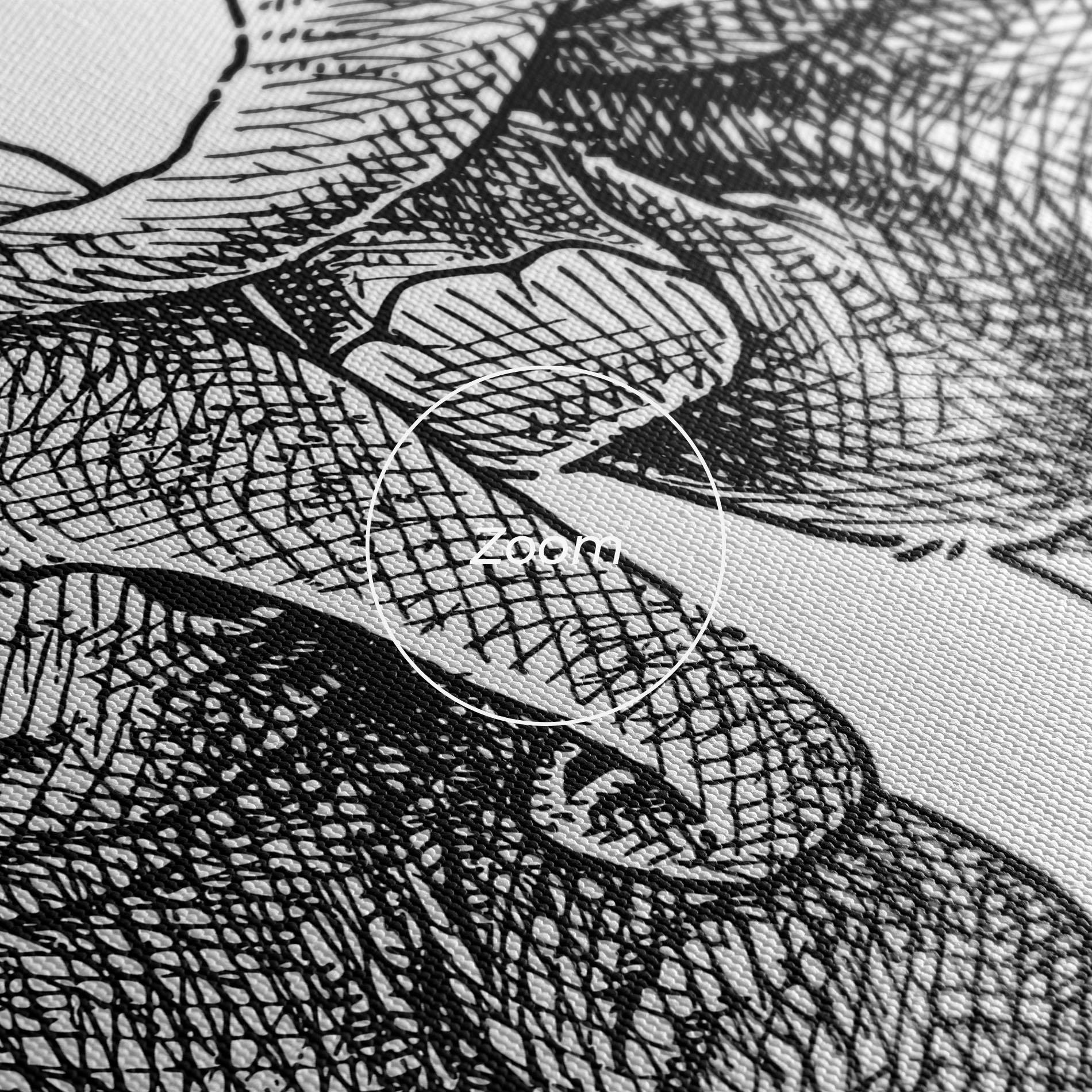 Vászonkép Baby Elephants mockup 3