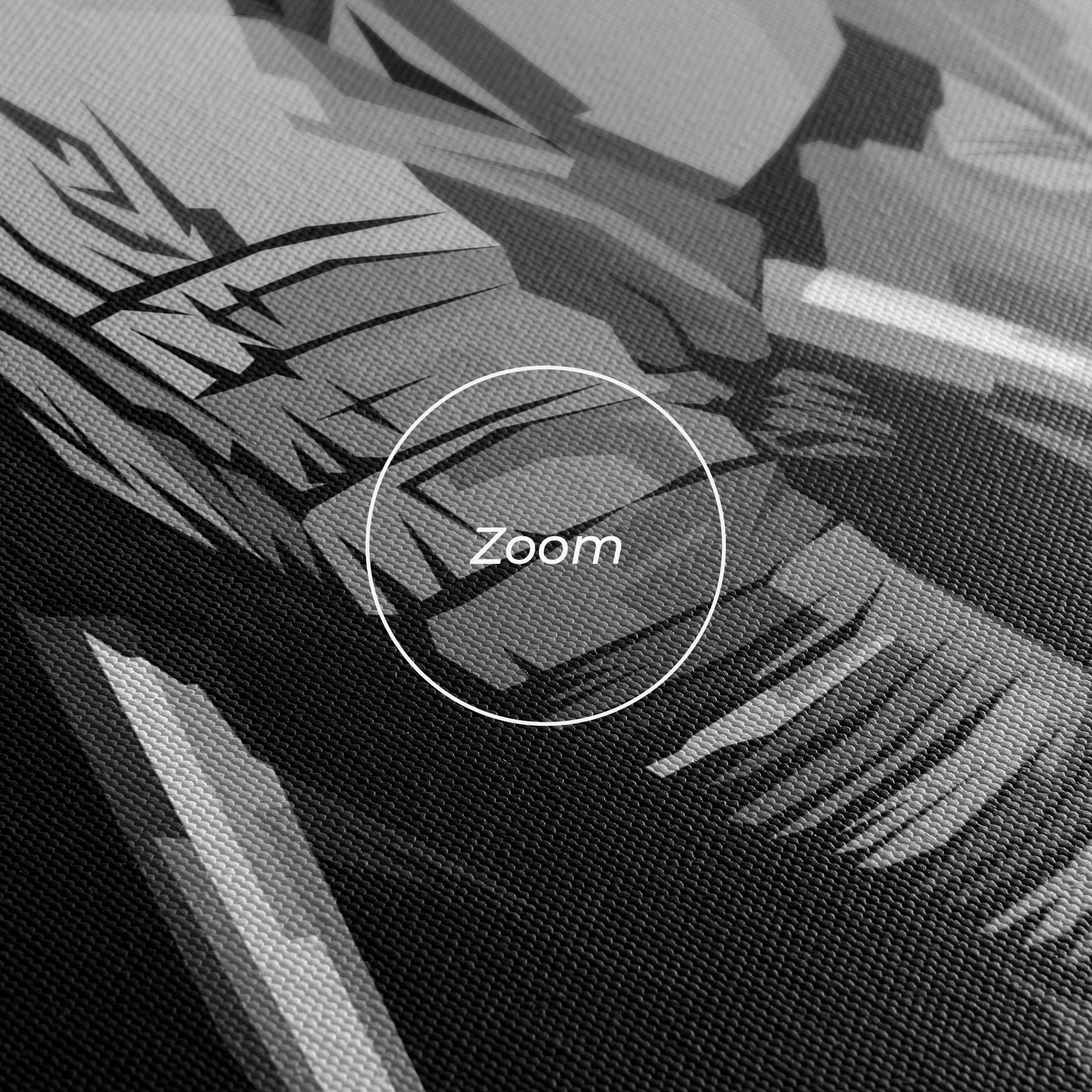 Vászonkép Beautiful Grey Elephant mockup 3