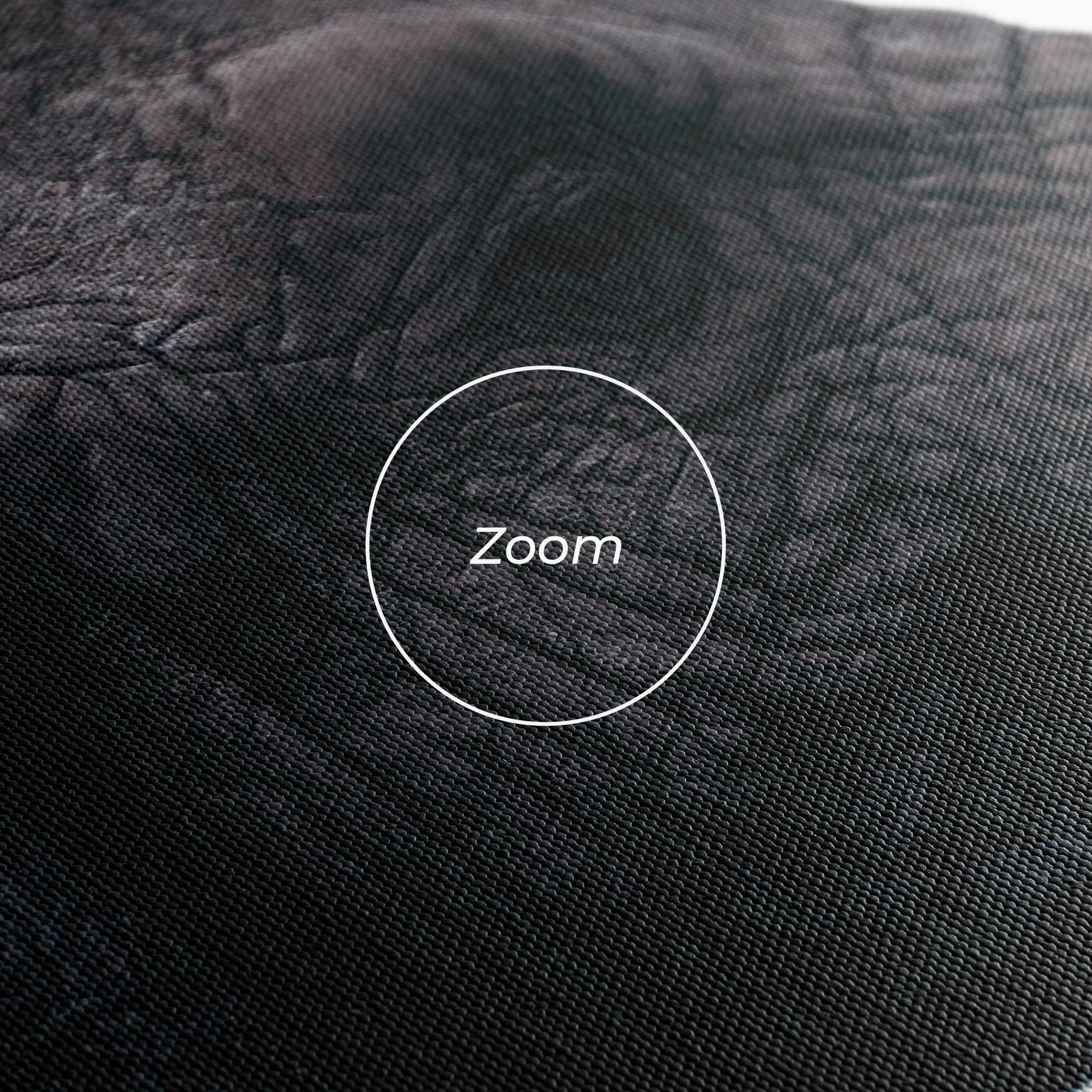 Vászonkép Close Grey Eelephant mockup 3