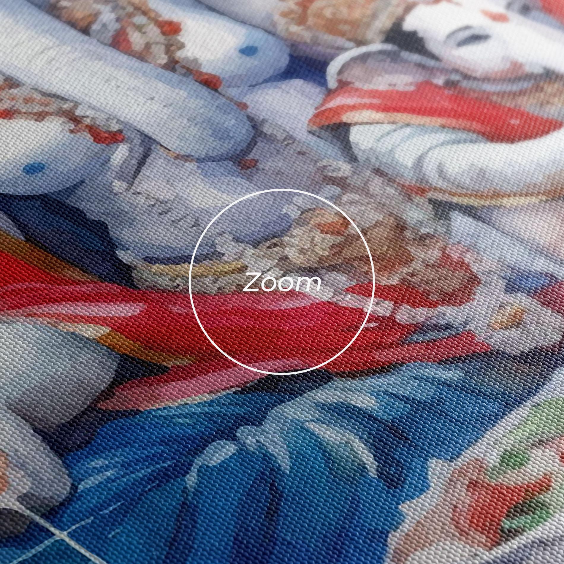 Vászonkép Durga Puja Festival mockup 3