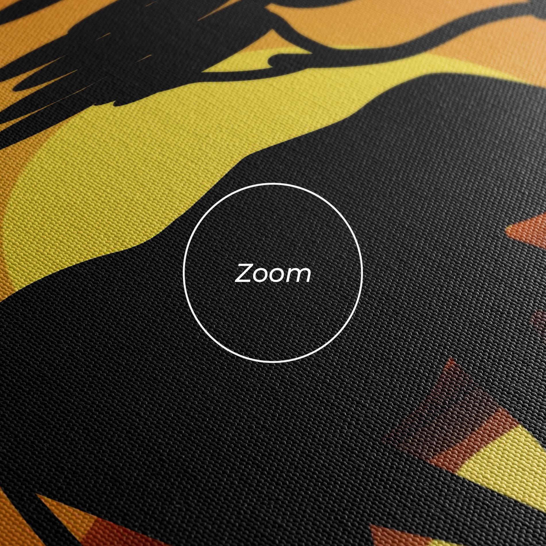 Vászonkép Elephant Sunset mockup 3