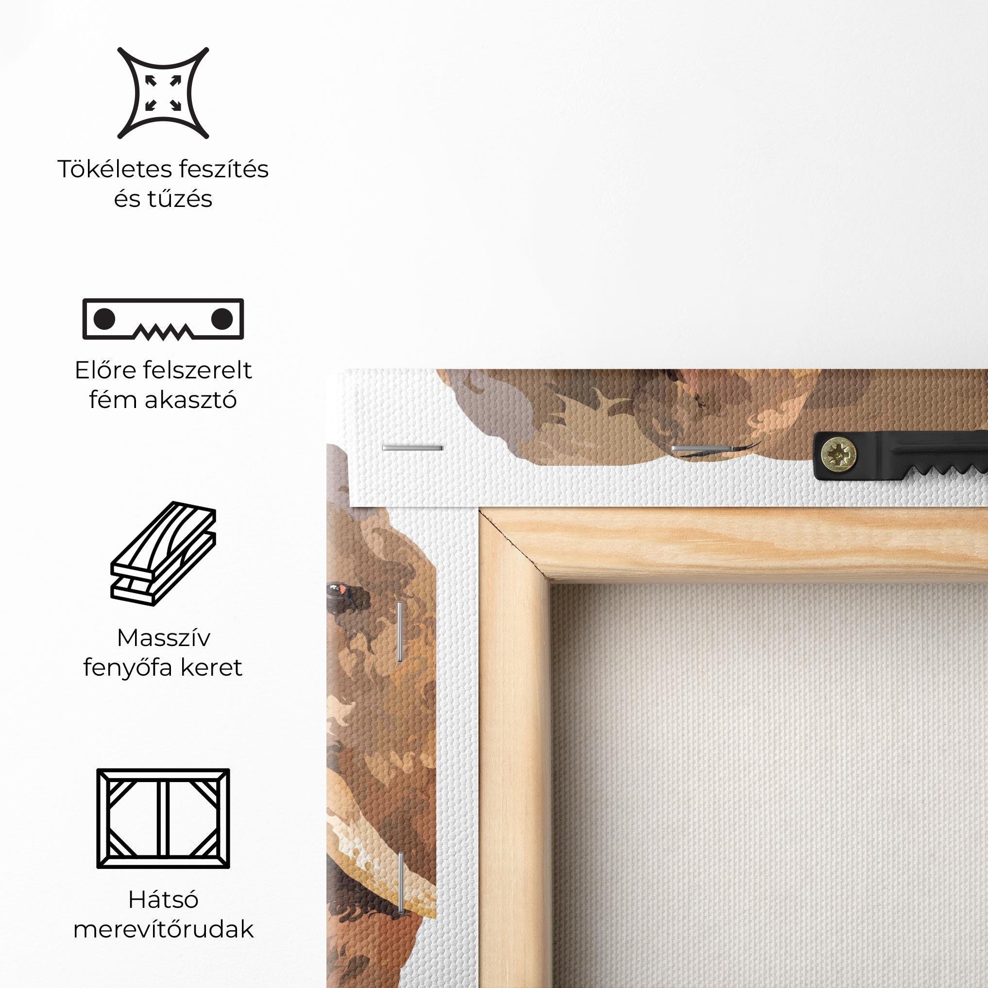 Vászonkép Brown Elephant mockup 5