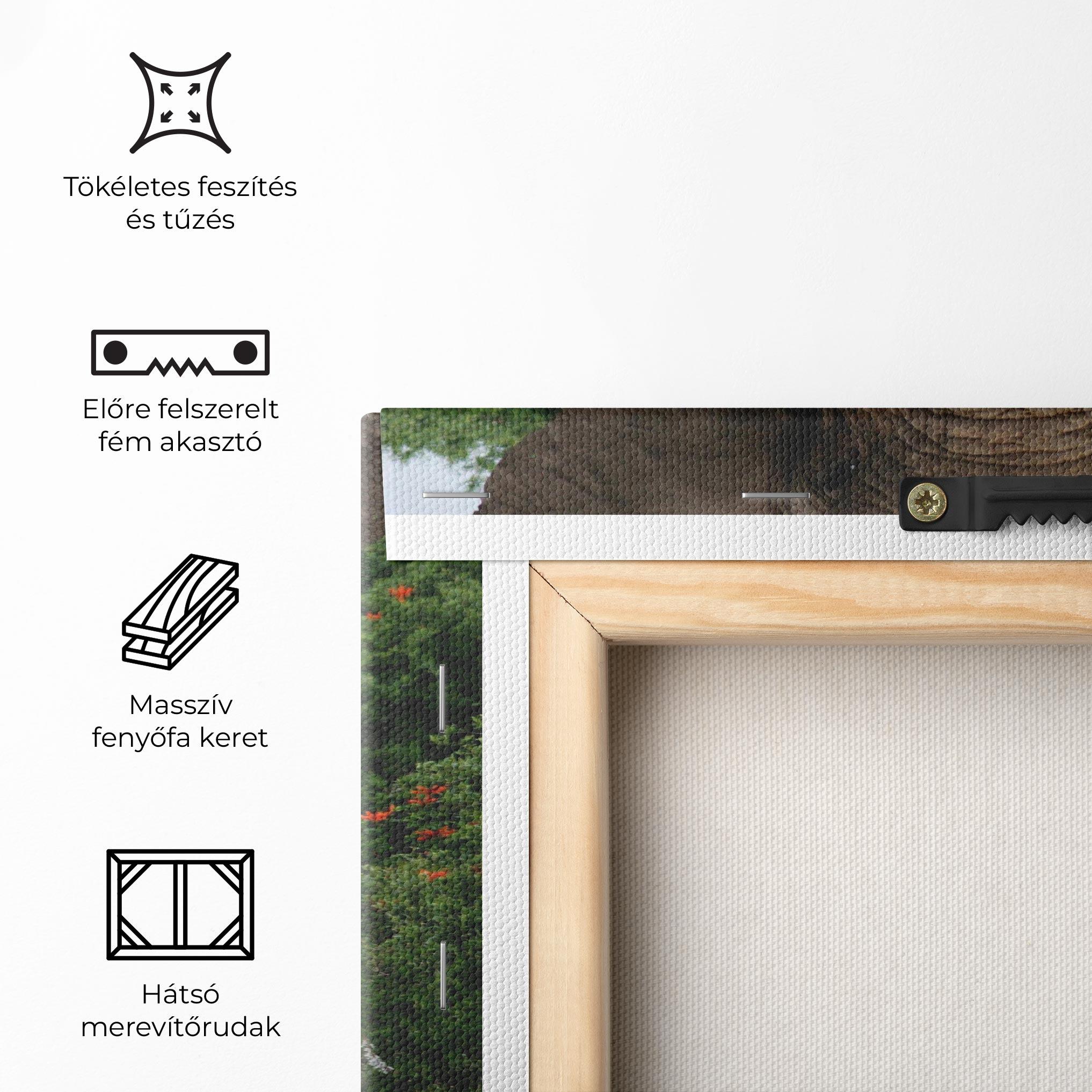 Vászonkép Elephant Safari mockup 5