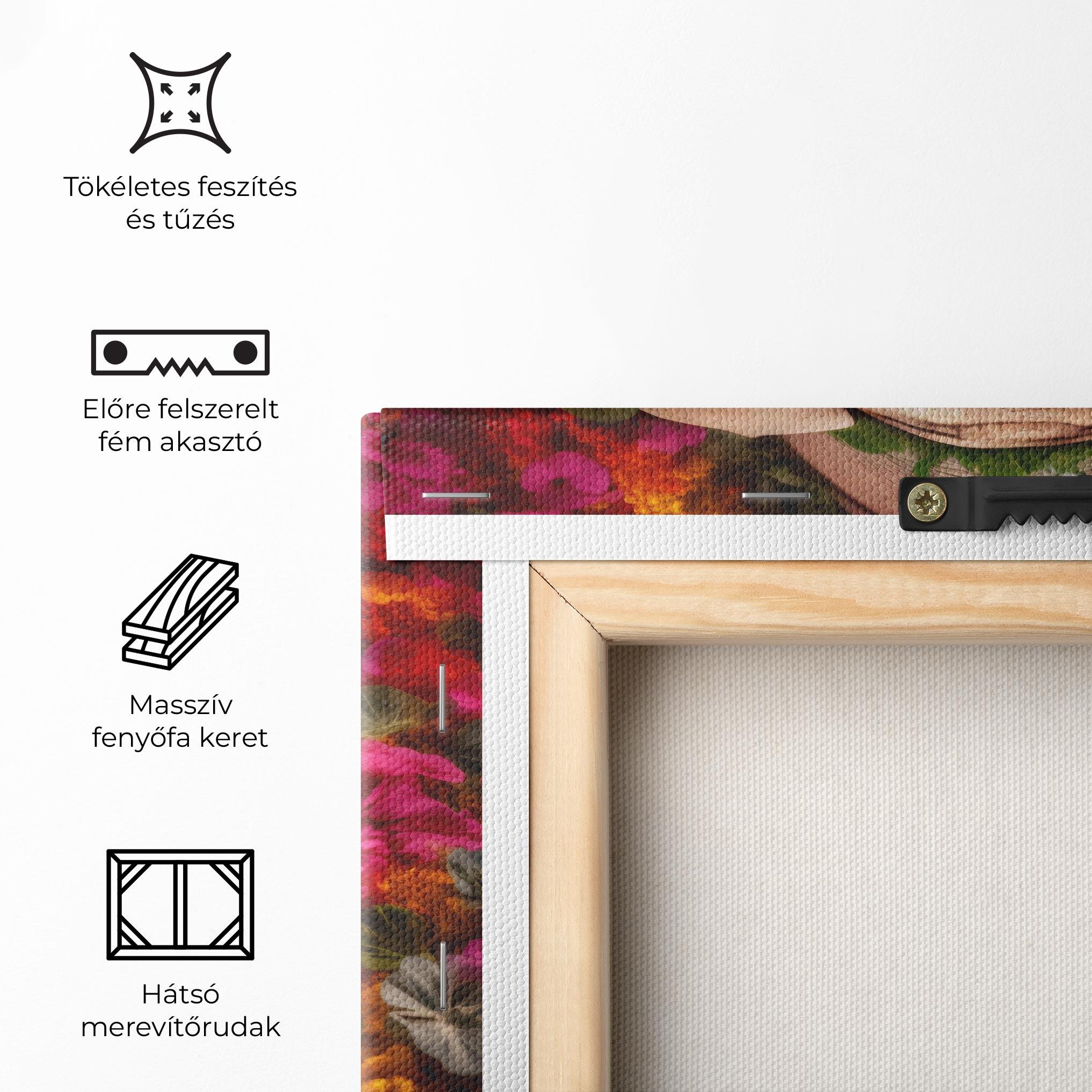 Vászonkép Flower Elephant mockup 5