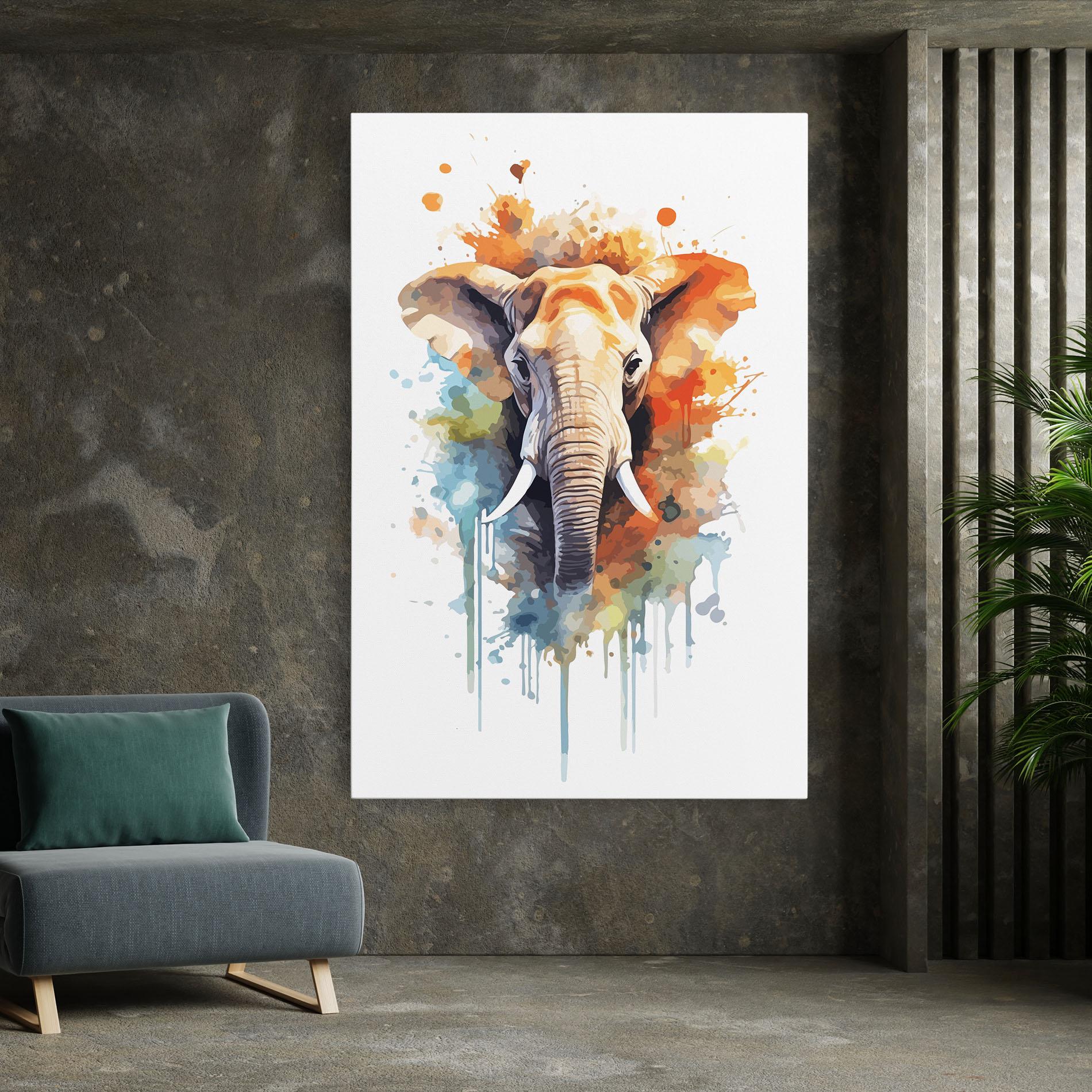 Vászonkép Safari Animal Art mockup 7