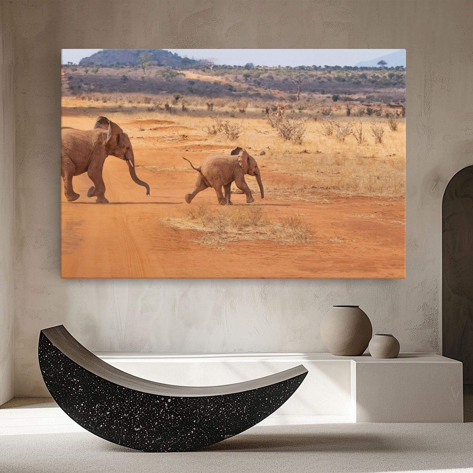 Vászonkép Desert Safari mockup 8