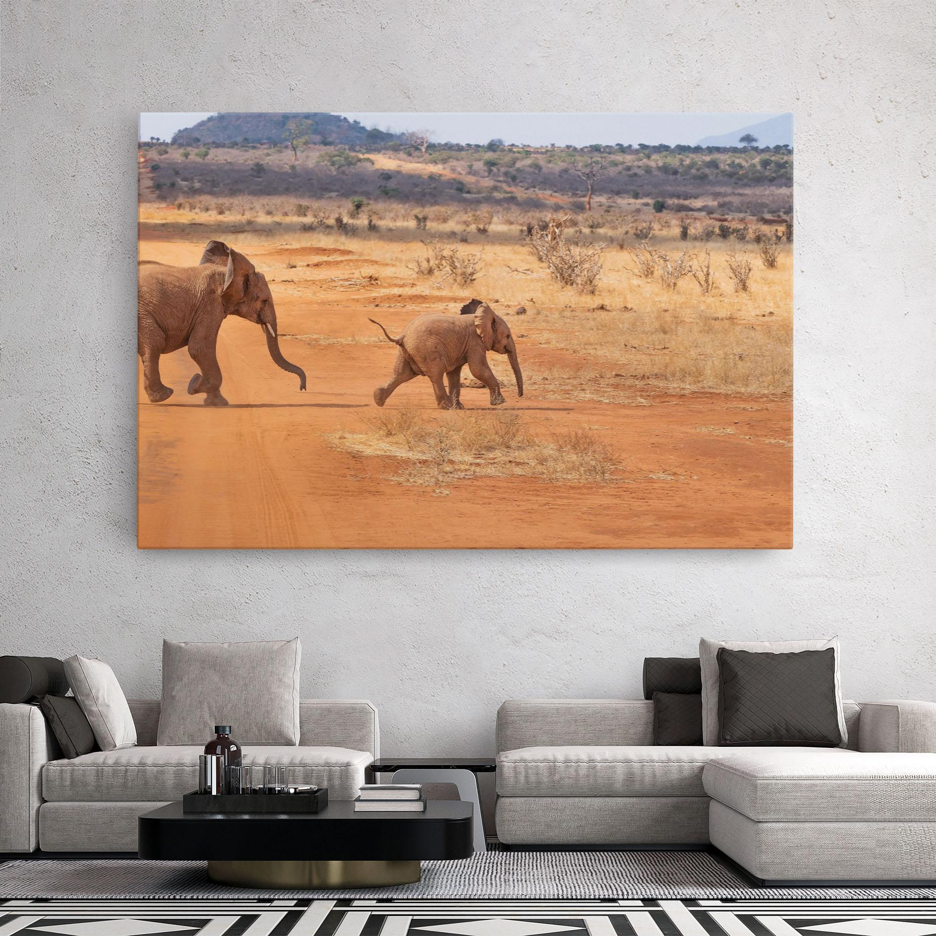 Vászonkép Desert Safari mockup 2