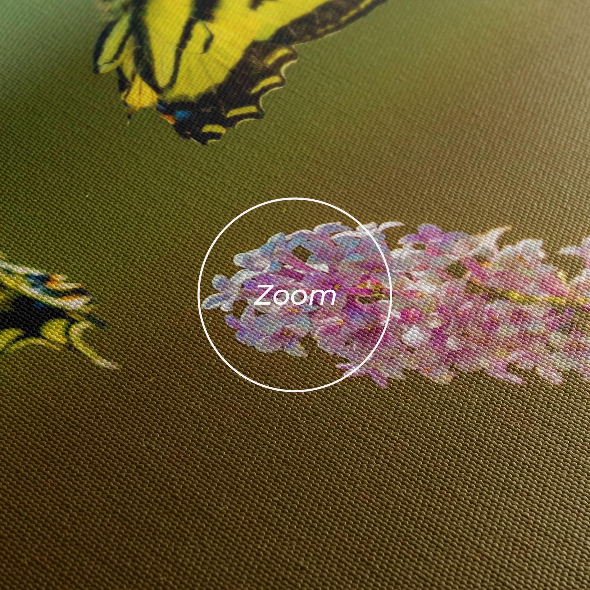 Vászonkép 3 Yellow Butterflies mockup 3