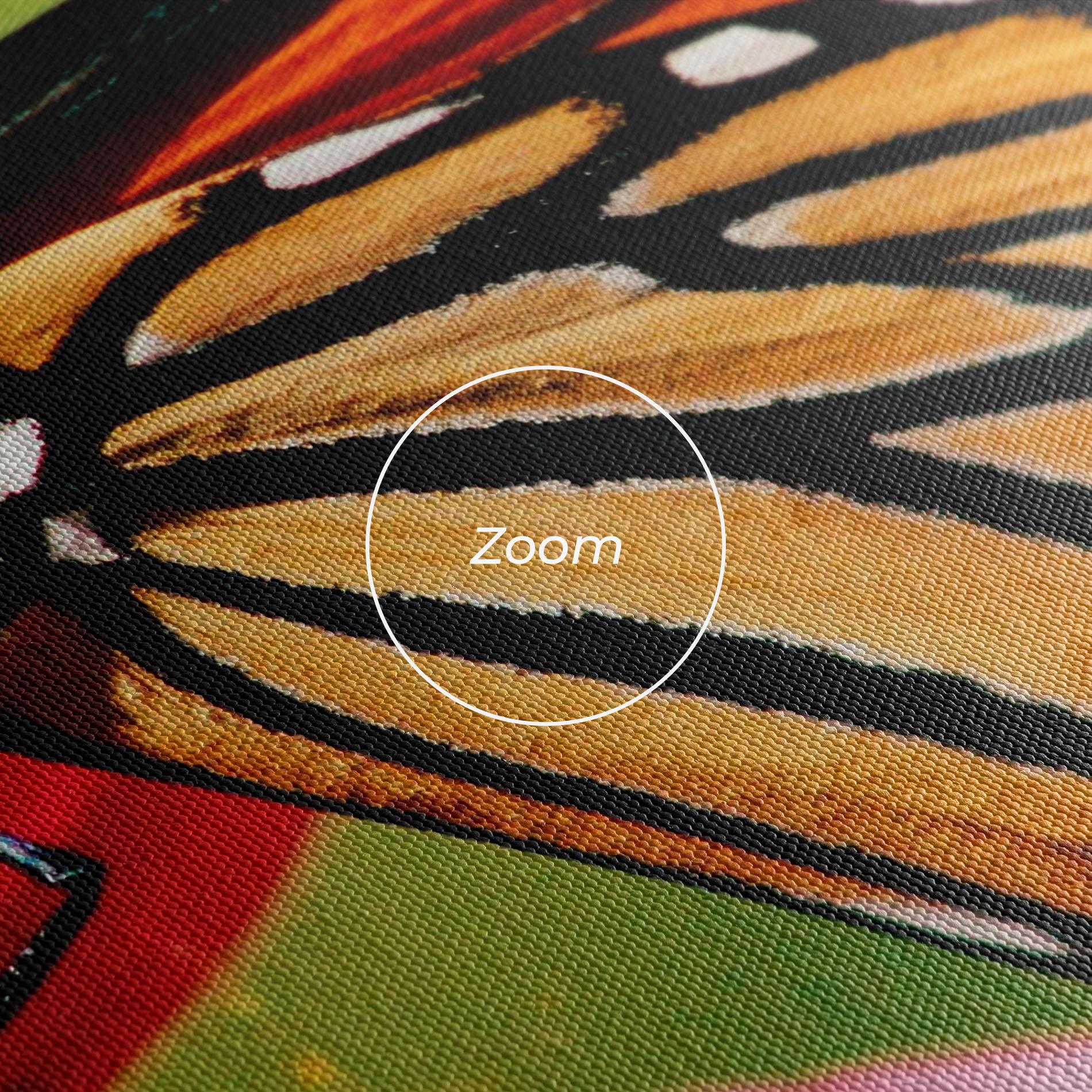 Vászonkép Big Orange Butterfly mockup 3