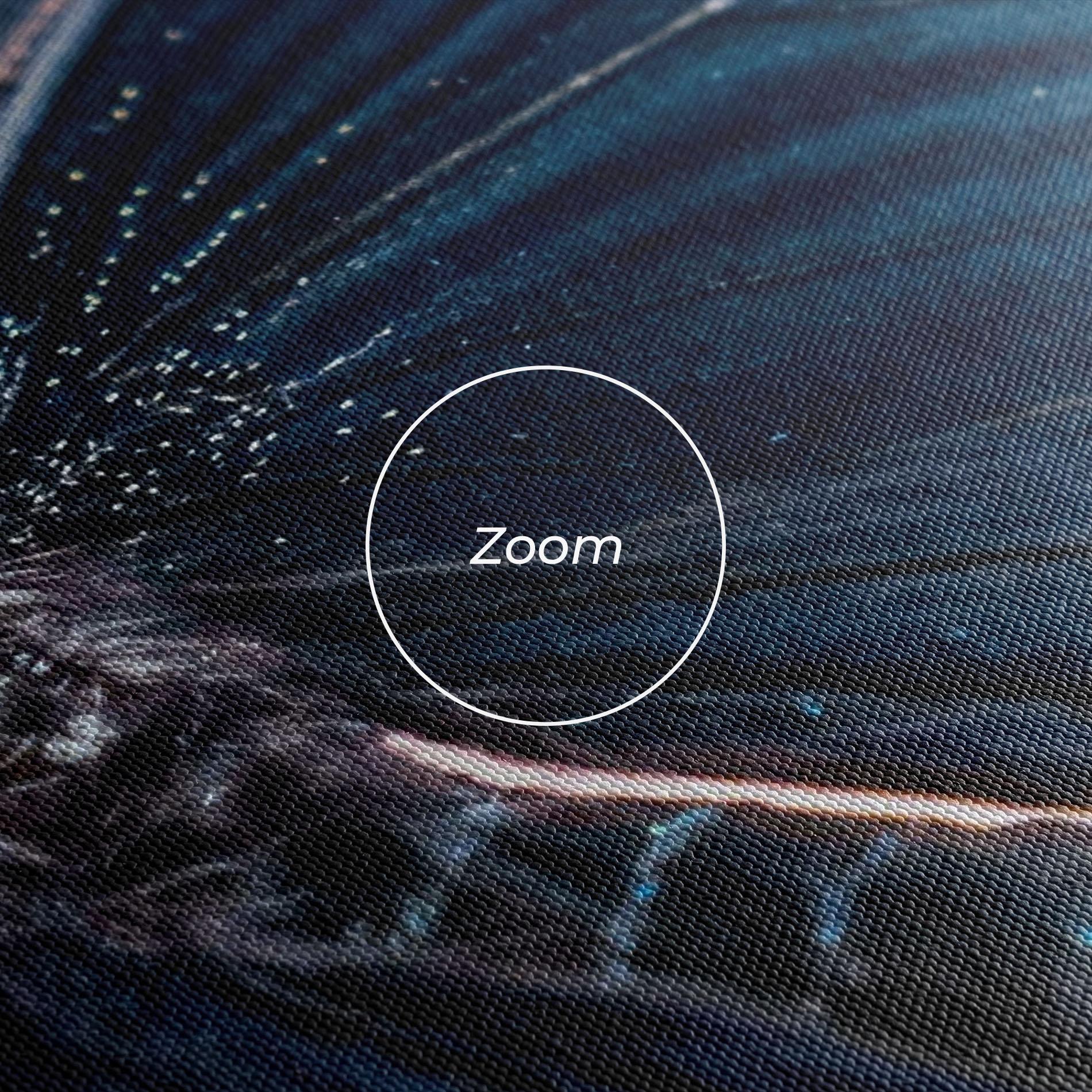 Vászonkép Blue Butterfly mockup 3