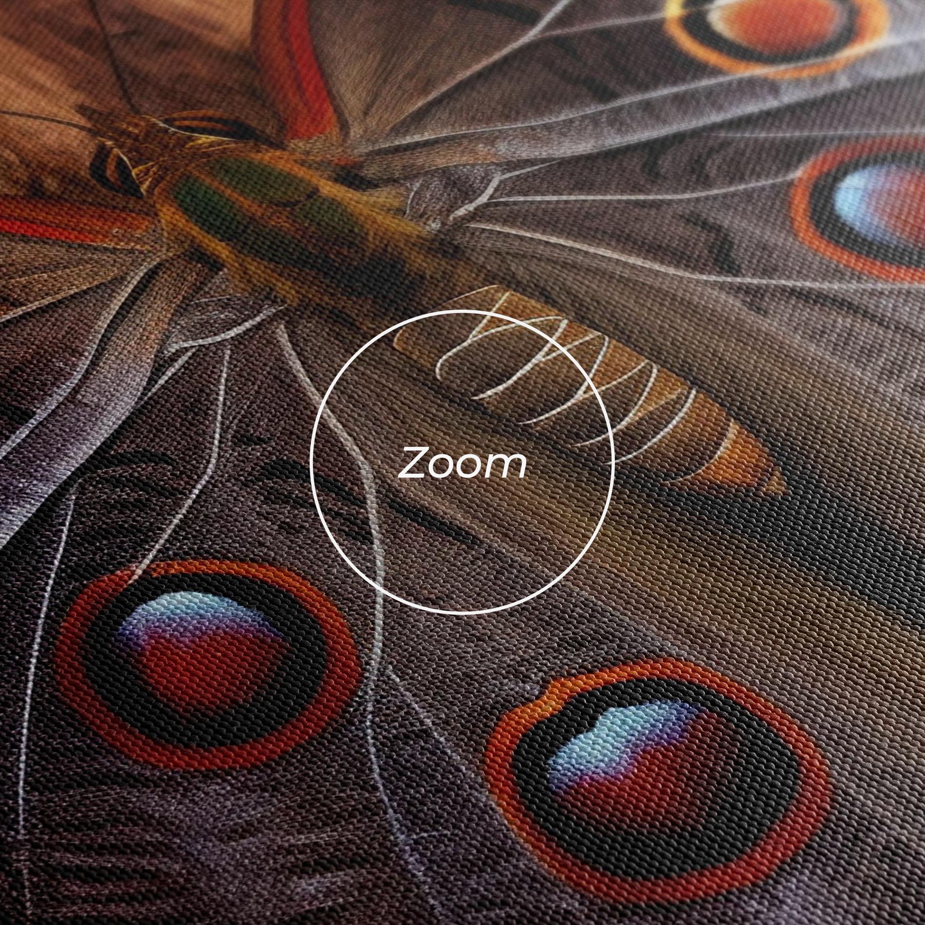 Vászonkép Brown Eyes Butterfly mockup 3