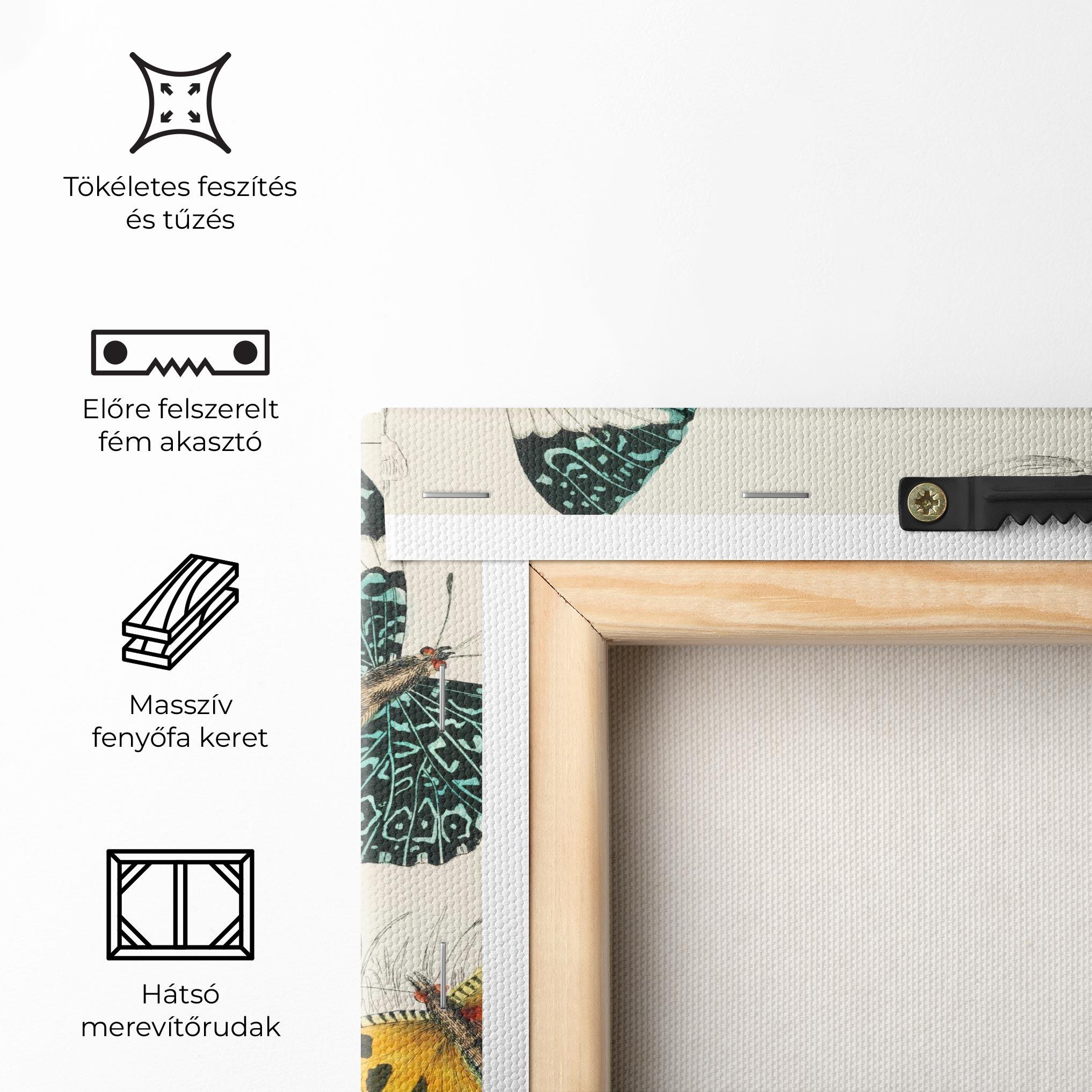 Vászonkép Butterfly Art mockup 5