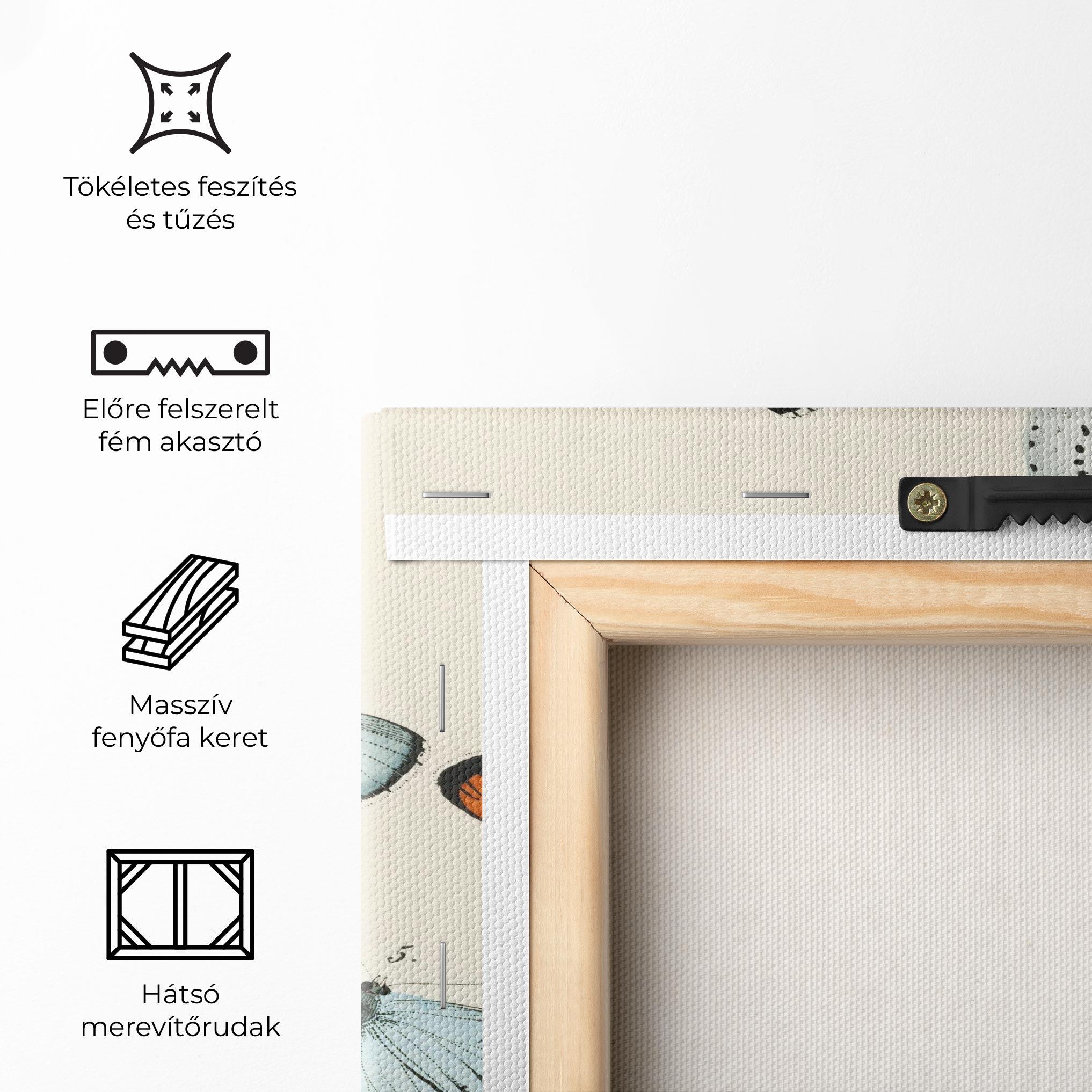 Vászonkép Moving Butterflies mockup 5