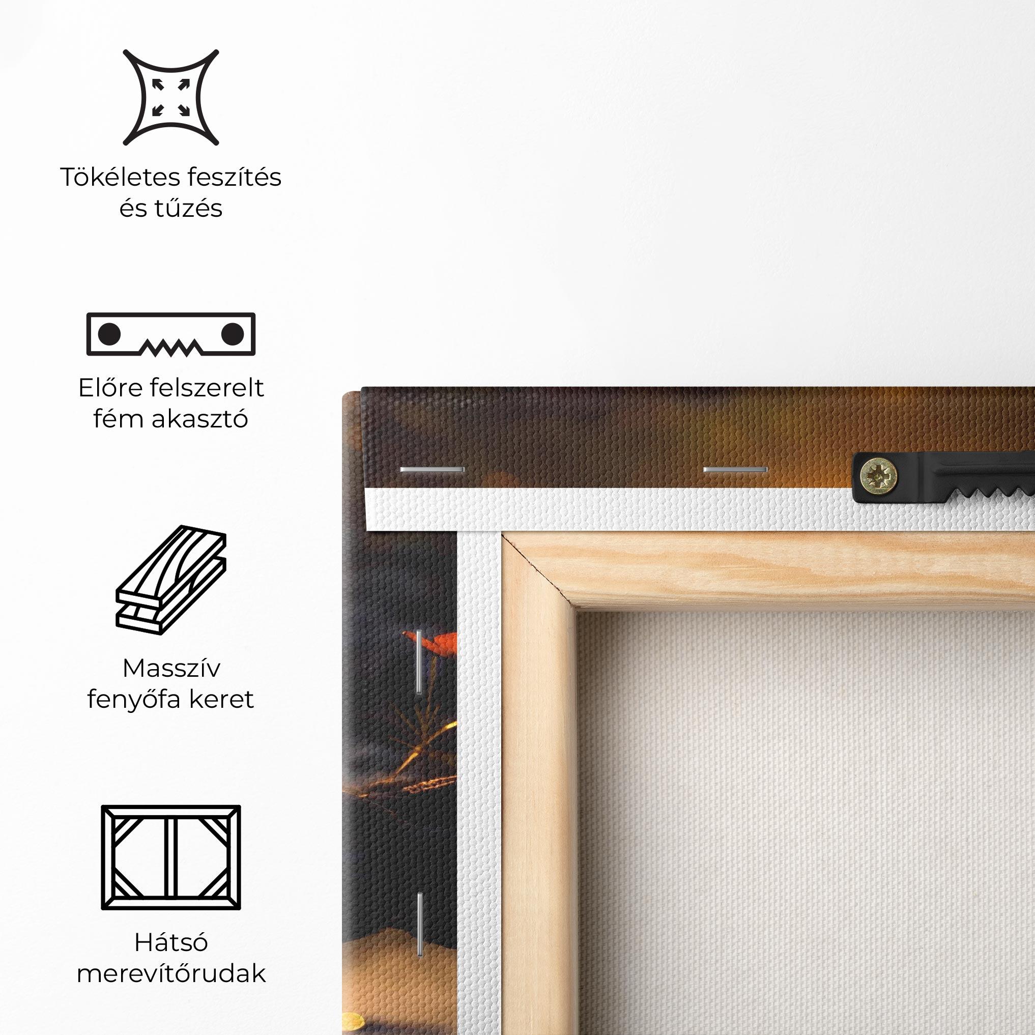 Vászonkép Sun Water Butterfly mockup 5