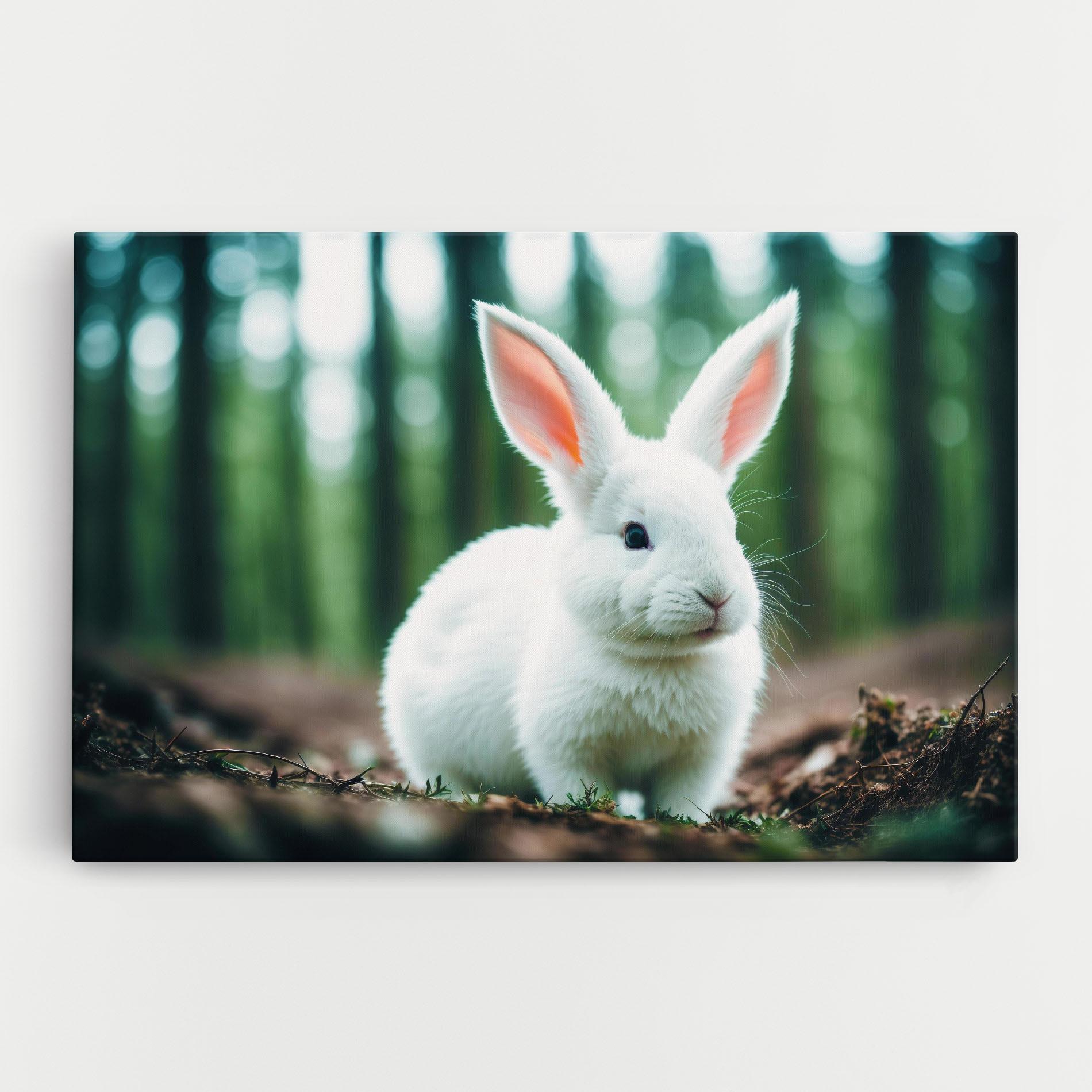 Vászonkép Forest Bunny mockup 0