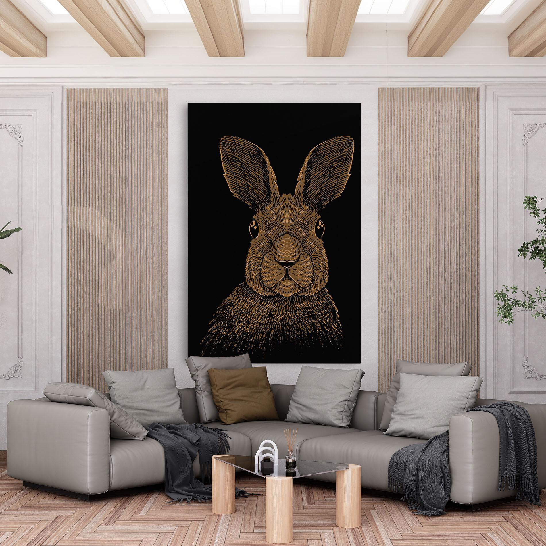Vászonkép Brown Bunny mockup 6