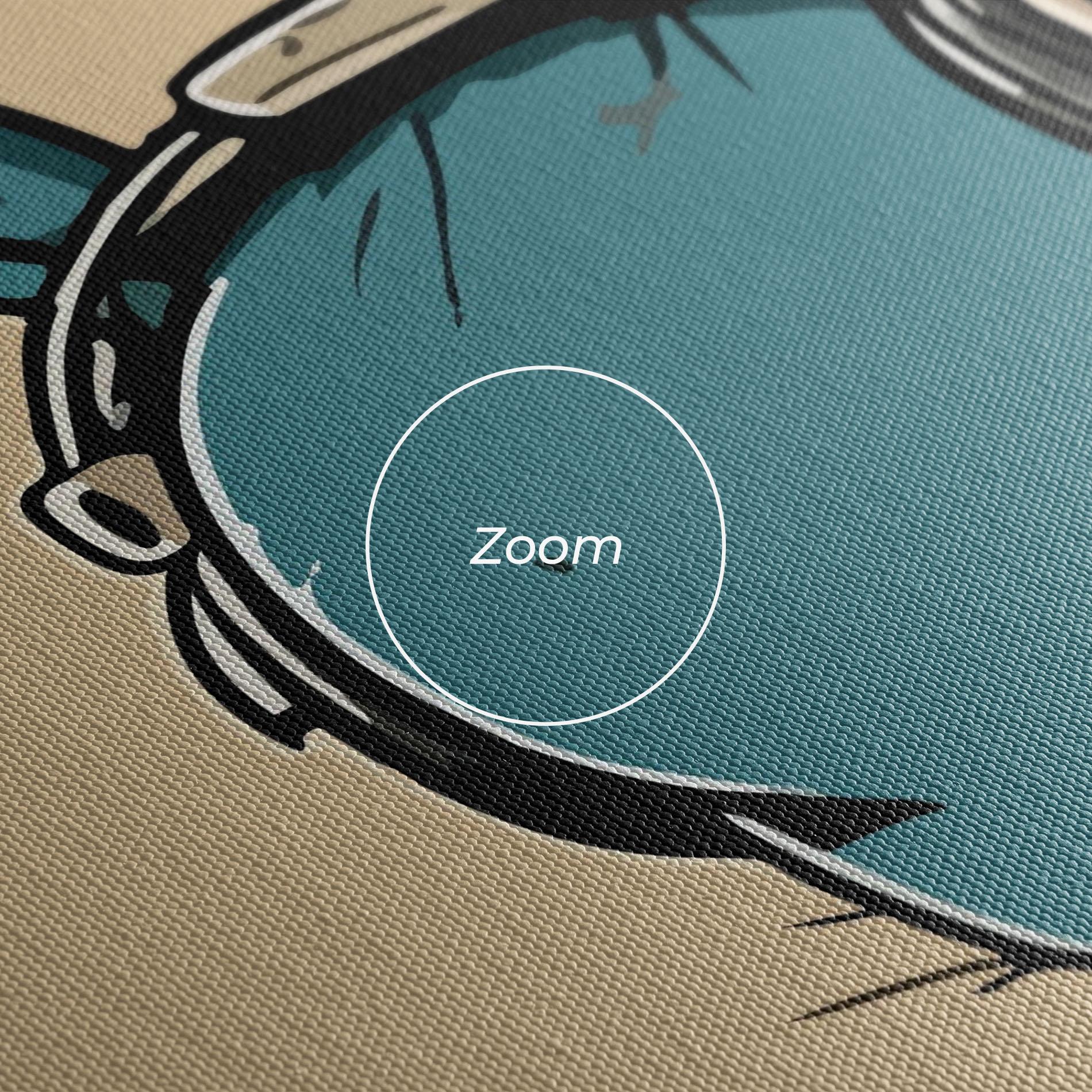 Vászonkép Blue Baby Bunny mockup 3