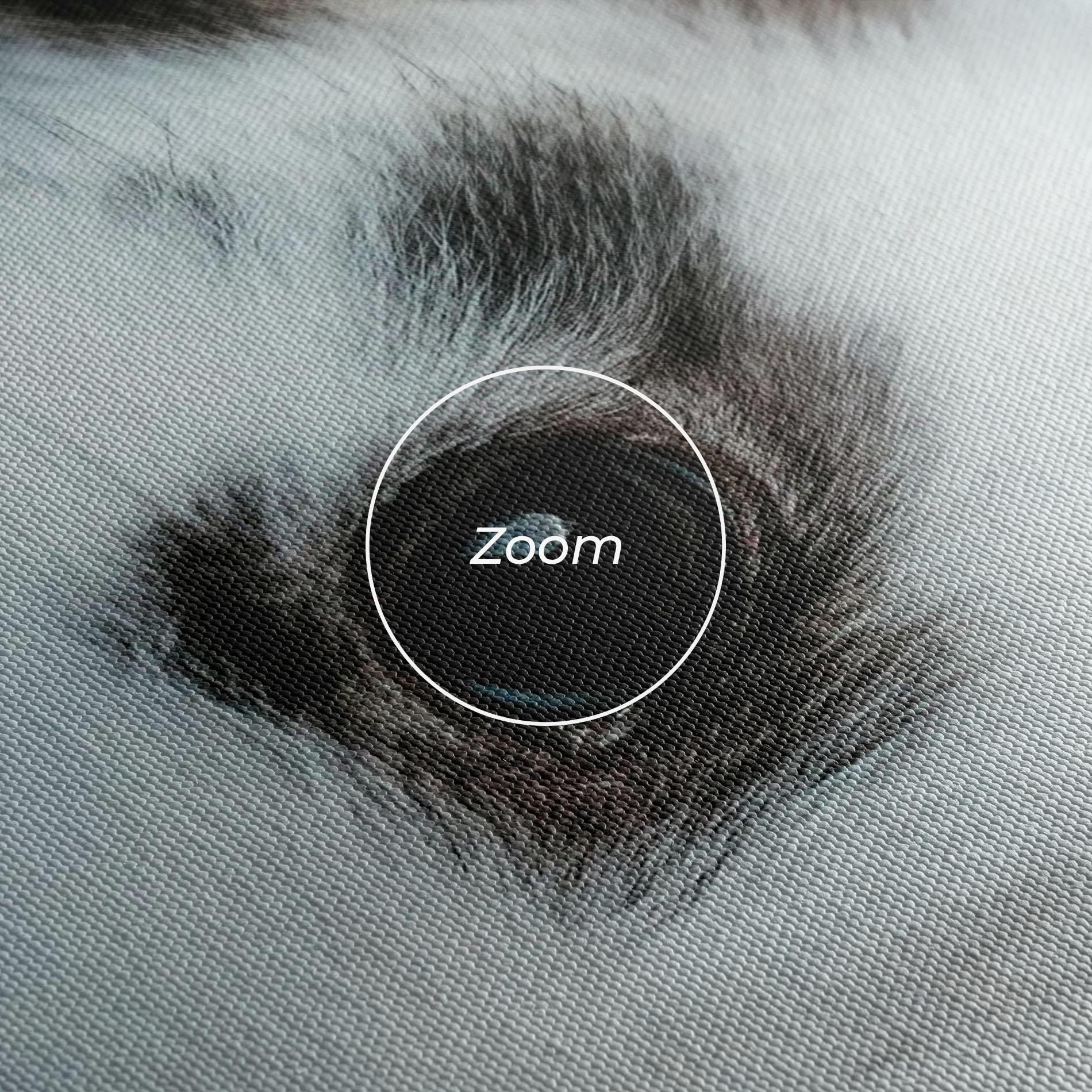 Vászonkép Holding Cute Bunny mockup 3