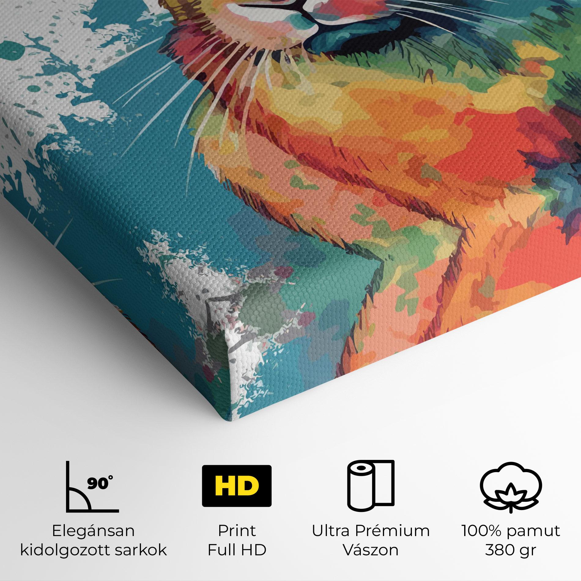 Vászonkép Brush Rabbit mockup 4